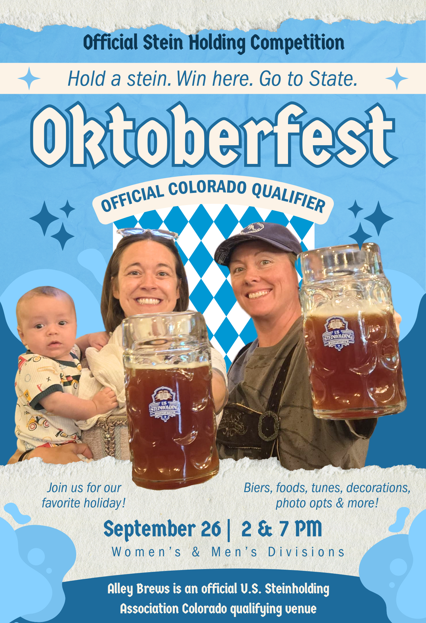 U.S. Steinholding Qualifier at Alley Brews Oktoberfest
