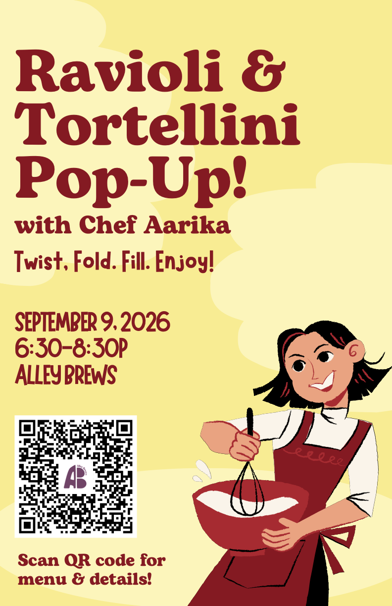 Fresh Ravioli & Tortellini Making Class with Chef Aarika Ortiz