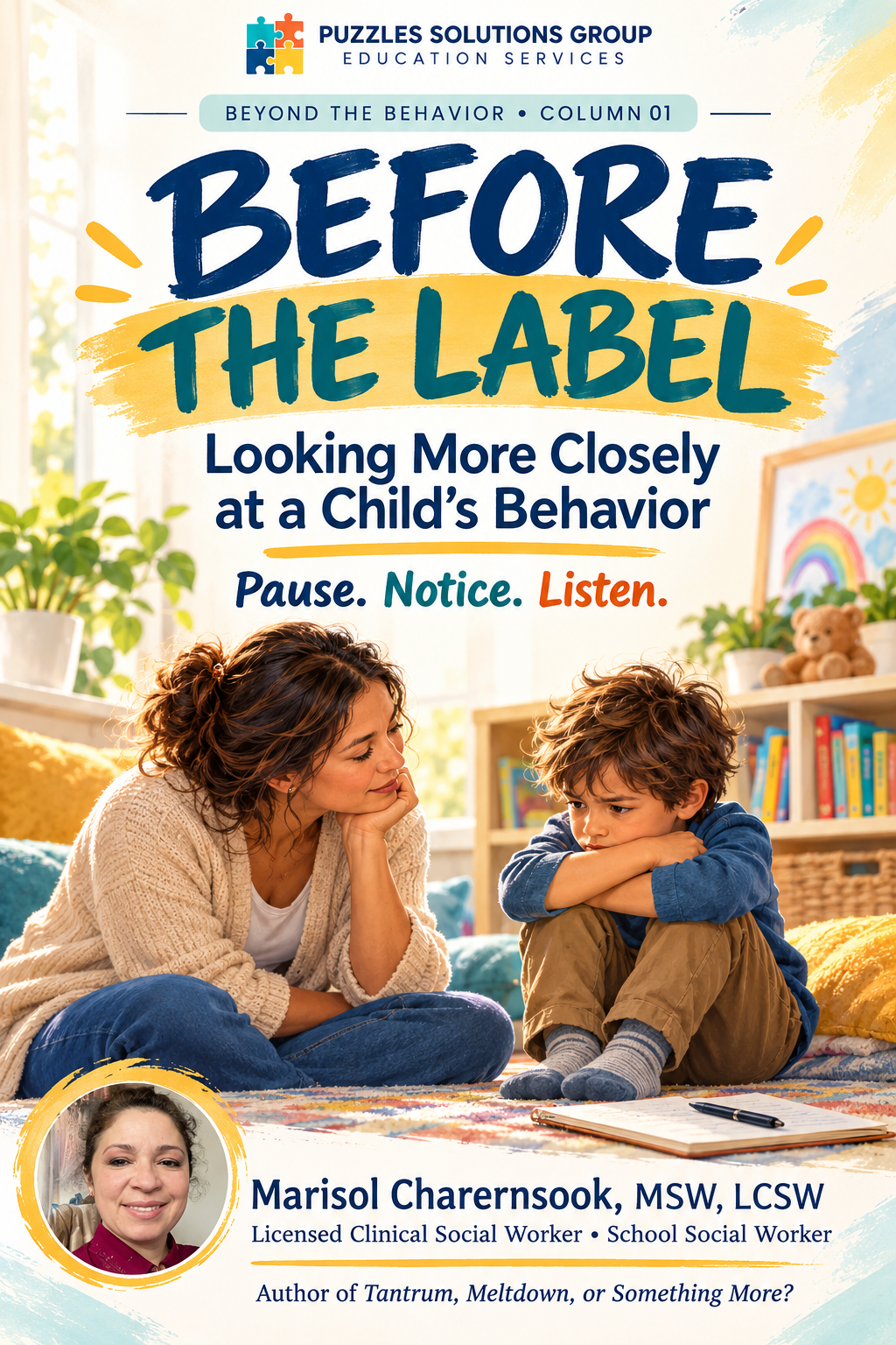 Before the Label — Beyond the Behavior by Marisol Charernsook