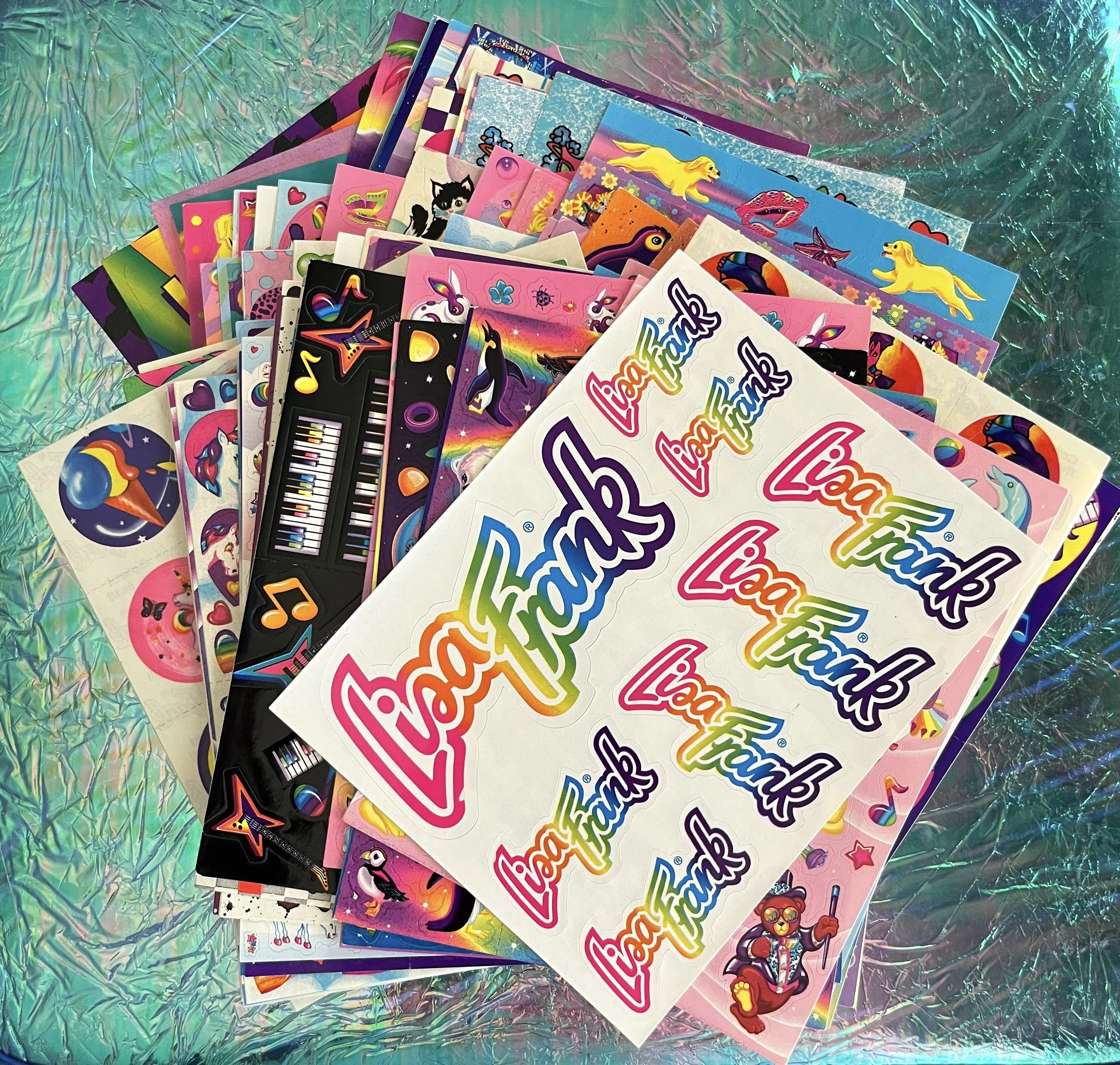 The Ultimate Guide to Identifying Lisa Frank Sticker Sheets by Number, Character, and Year