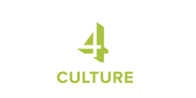 Number four with the word 'CULTURE' written underneath in green letters