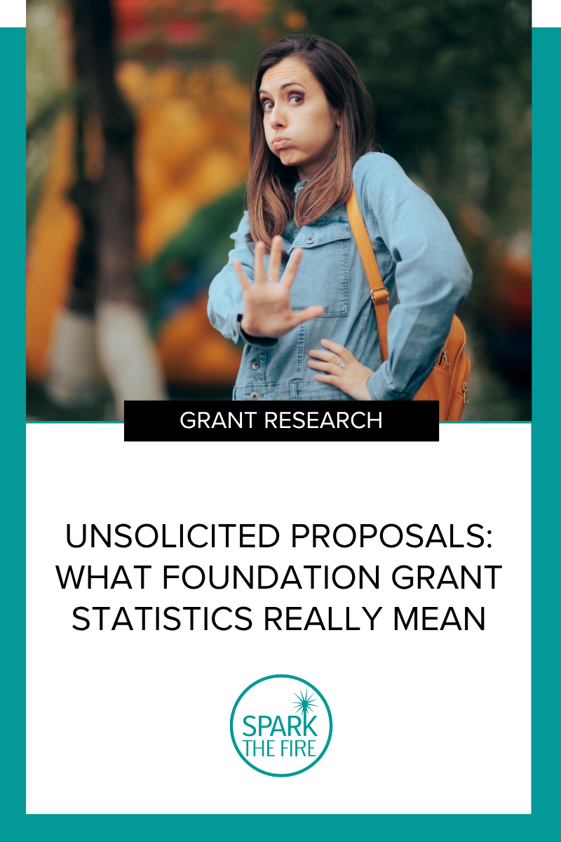 Unsolicited Proposals: What Foundation Grant Statistics Really Mean