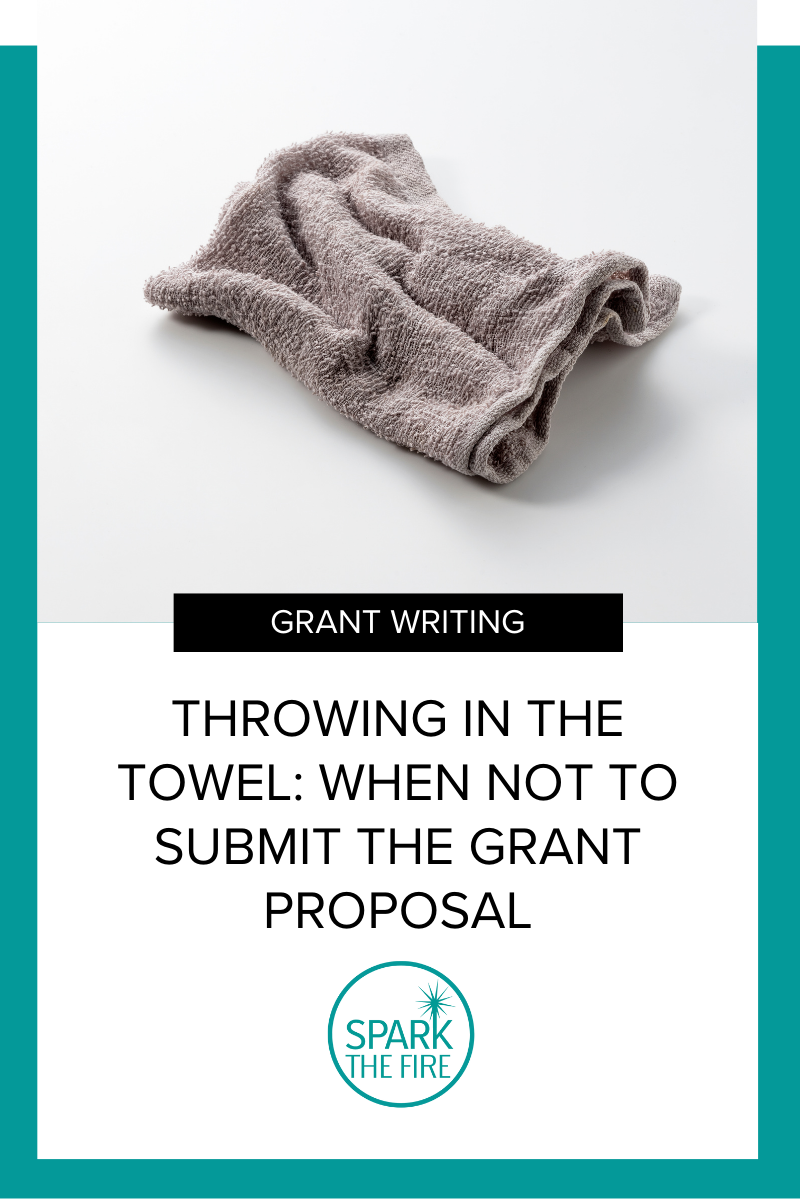 Throwing in the Towel