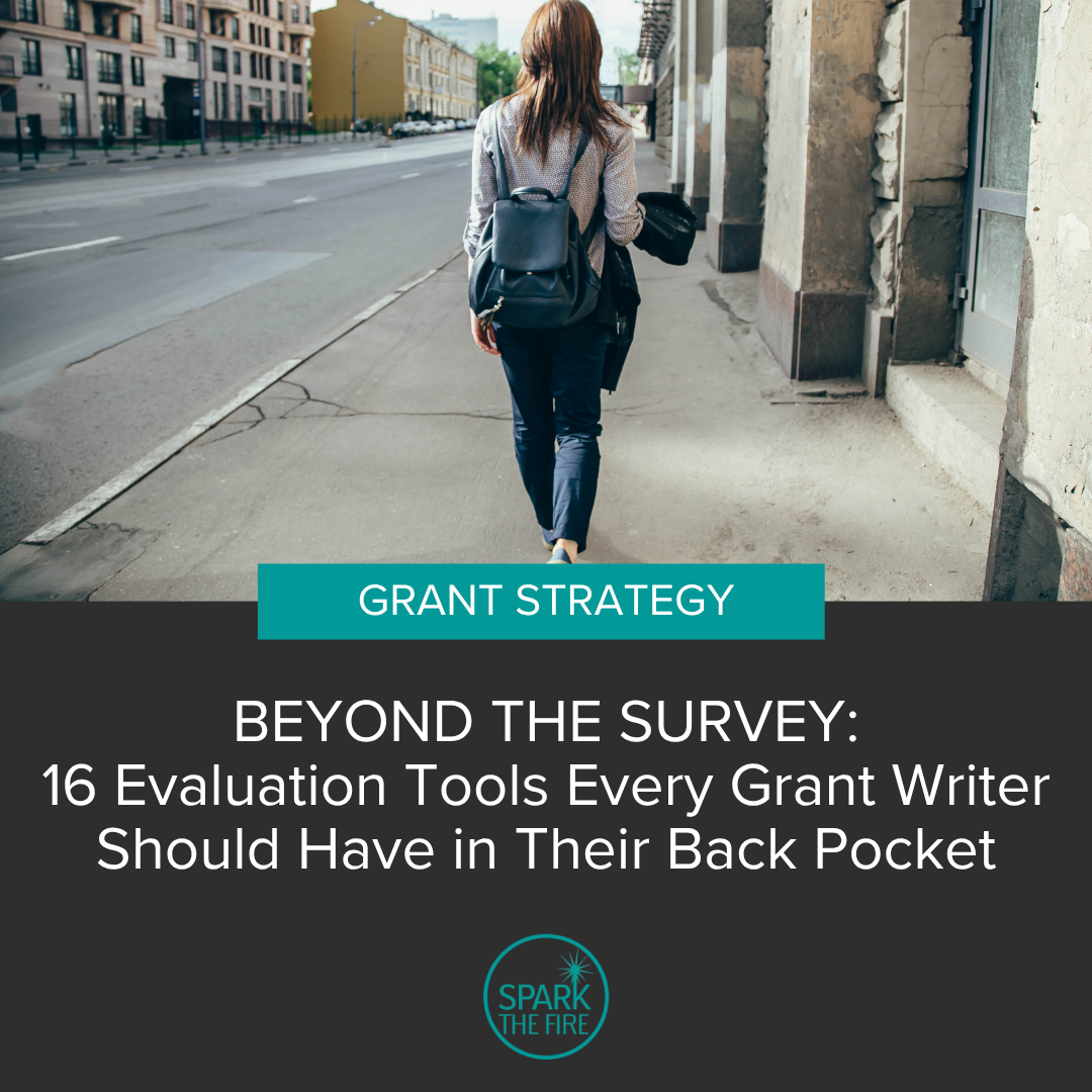 Beyond the Survey: 16 Evaluation Tools Every Grant Writer Should Have in Their Back Pocket