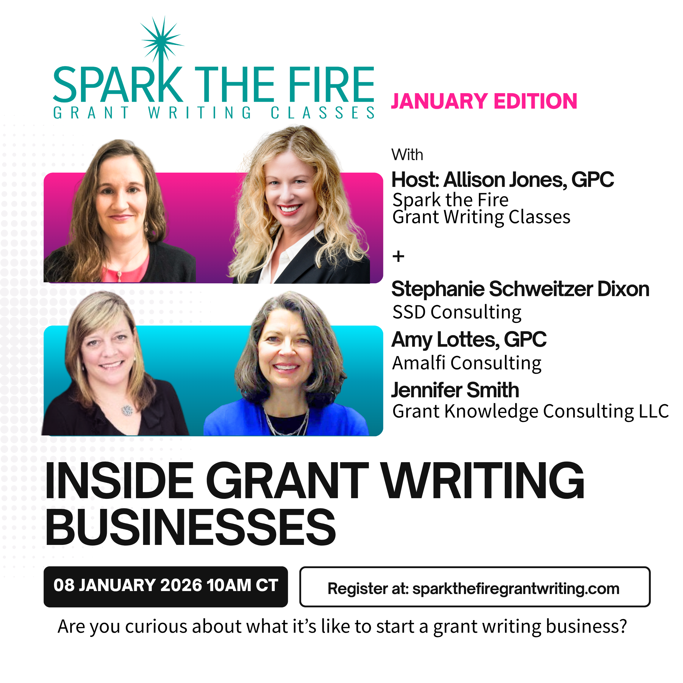 Inside Grant Writing Businesses - January Edition