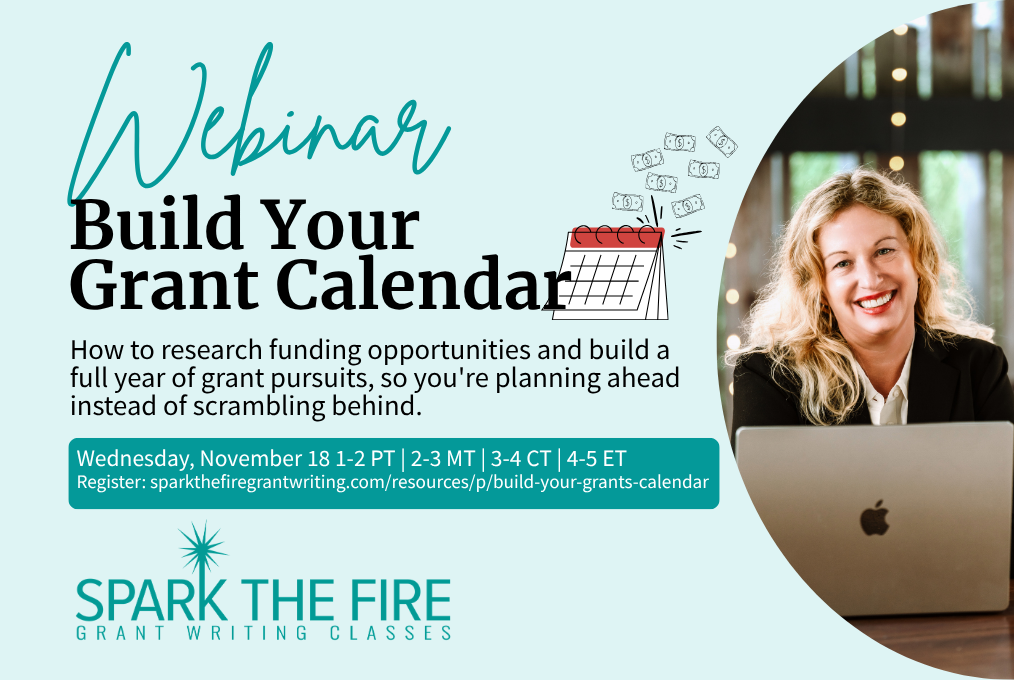 Build a Grant Calendar Webinar