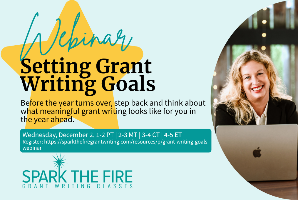 Setting Grant Writing Goals Webinar