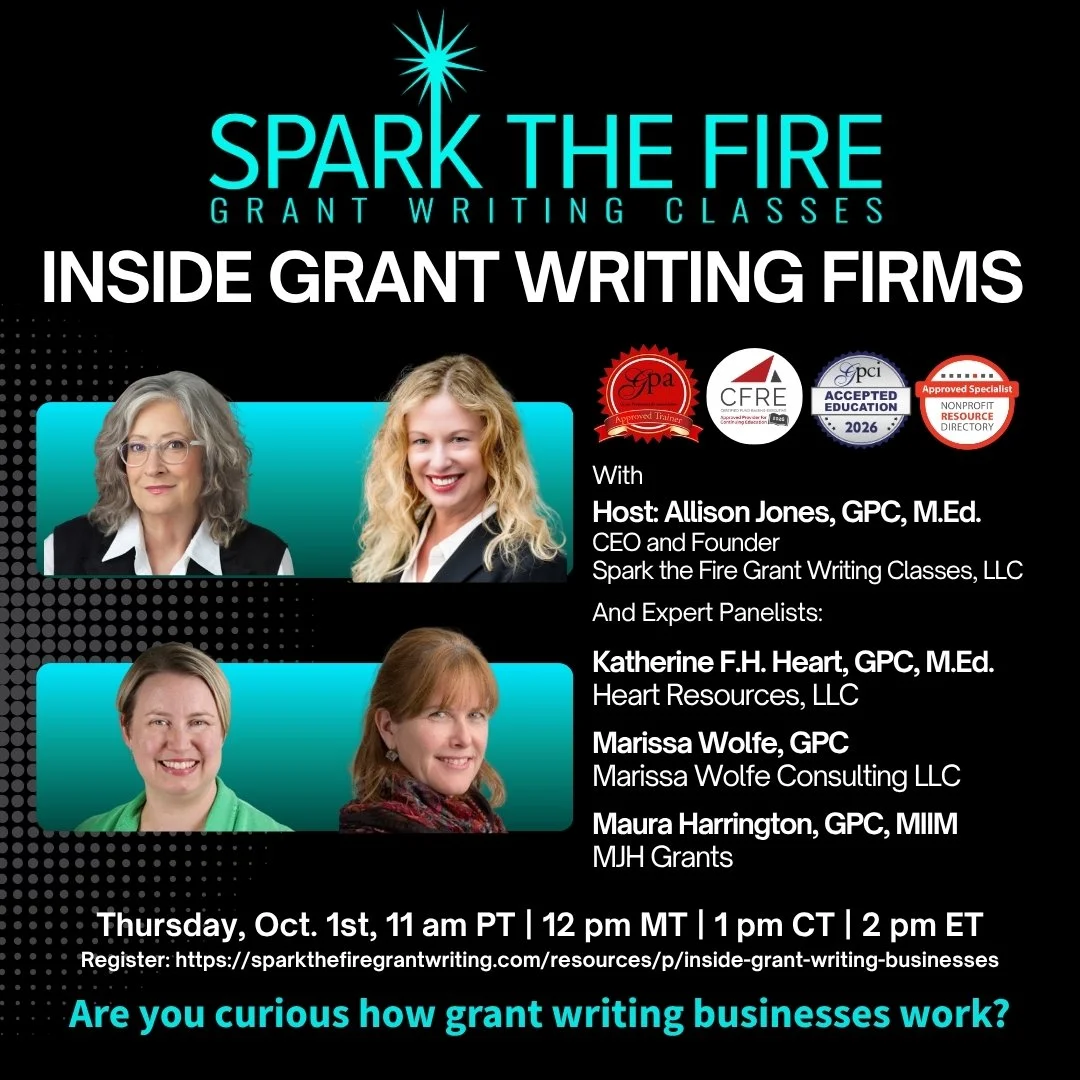 Inside Grant Writing Businesses Webinar
