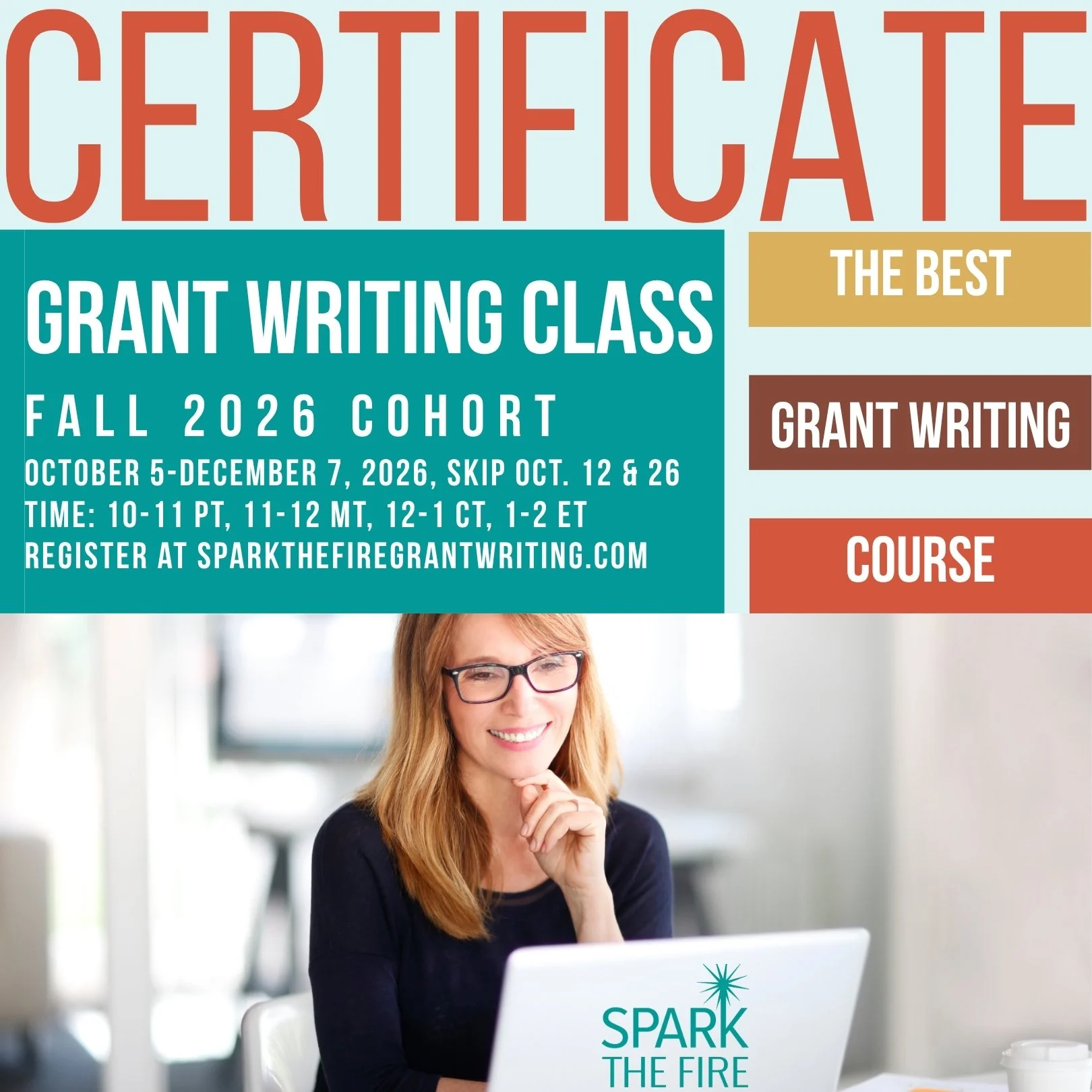 Certificate in Grant Writing Class - Fall Cohort