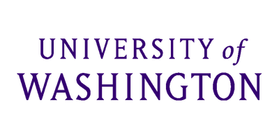 University of Washington logo with purple text on a white background.
