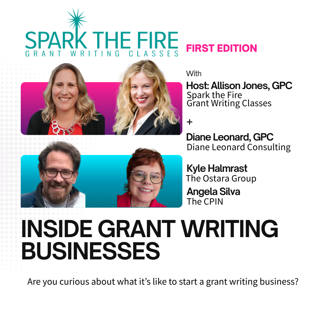 Inside Grant Writing  Businesses E1 Recorded
