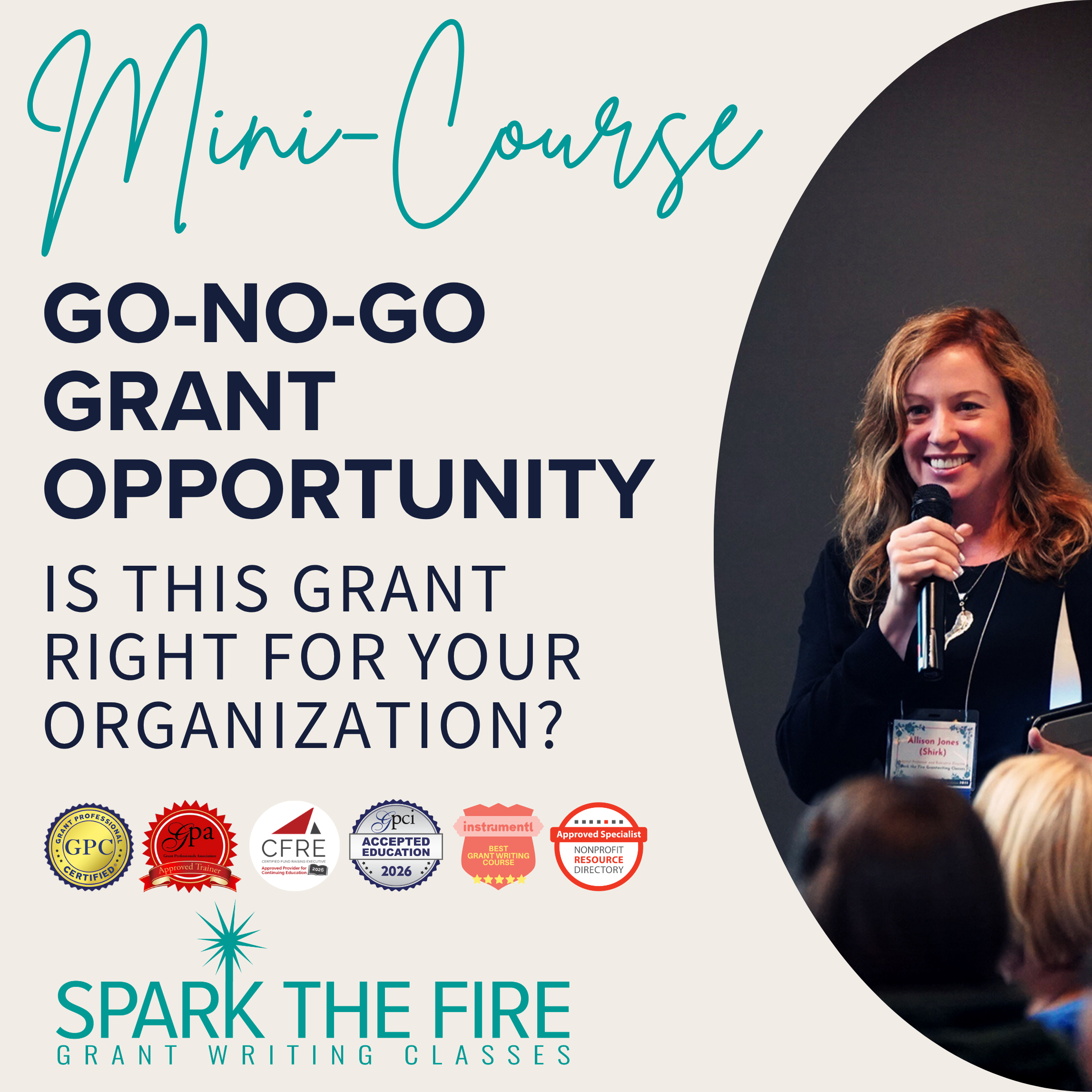 Mini-Course: Go/No-Go Grant Opportunity Assessment + Guide