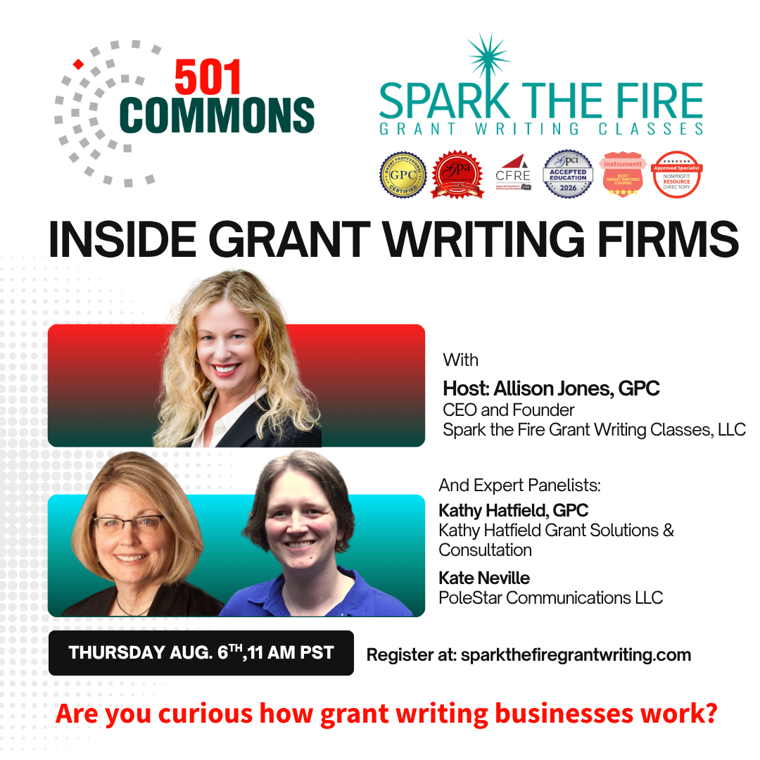 Upcoming LIVE: Inside Grant Writing Businesses Webinar