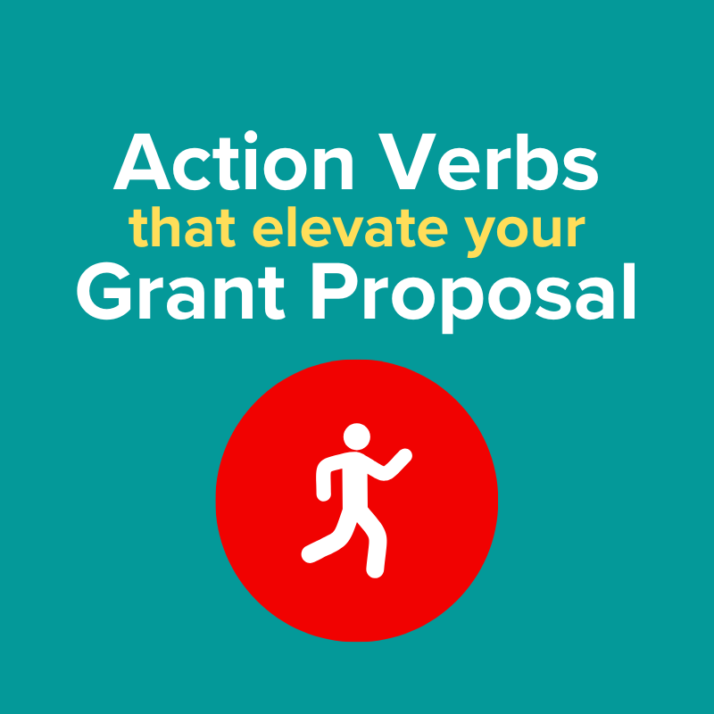 Action Verbs for Grant Writing E-Book