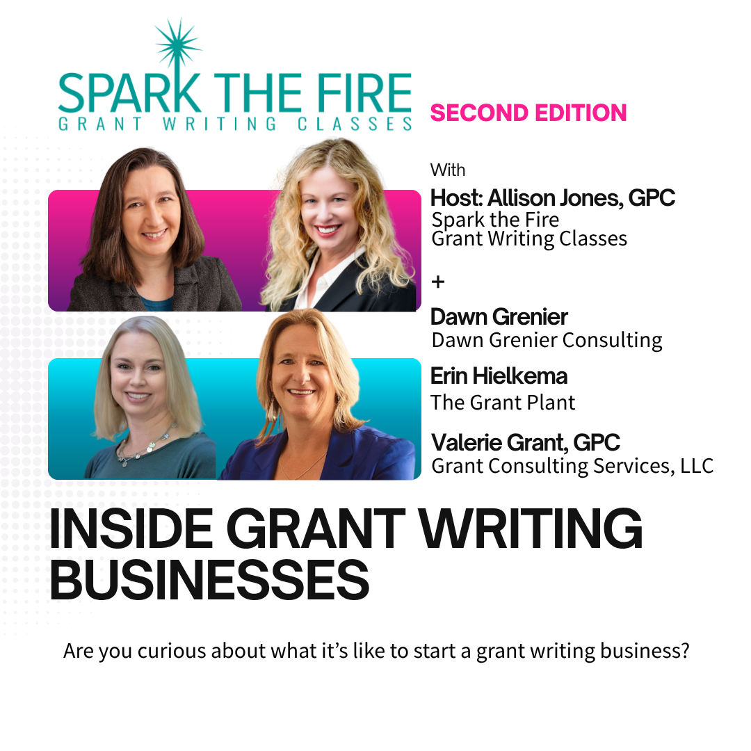 Inside Grant Writing Businesses E2 Recorded