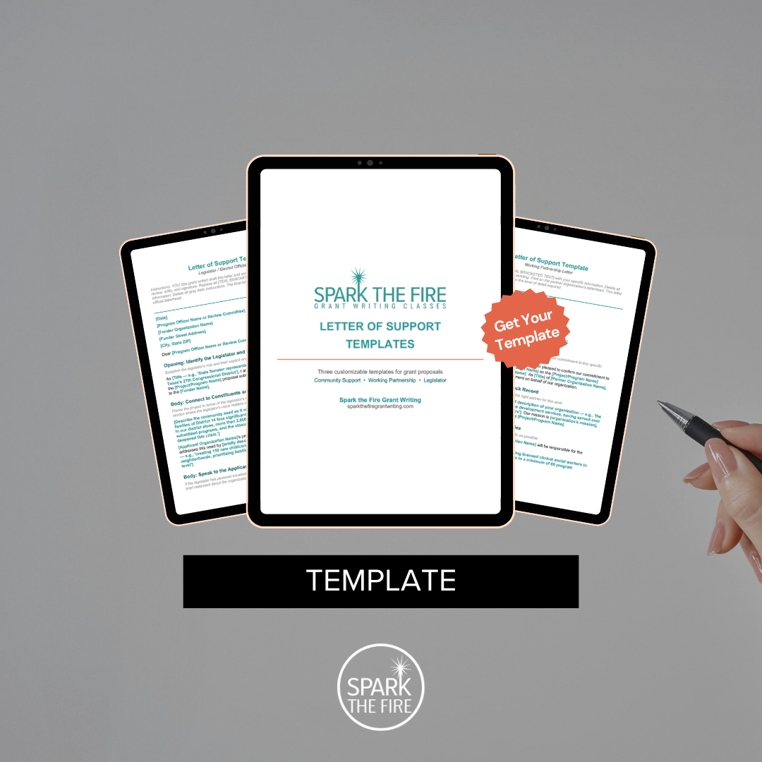 Letter of Support Templates for Grant Proposals