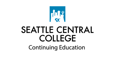 Logo with a city skyline in a blue square above. Text reads 'New York City.'