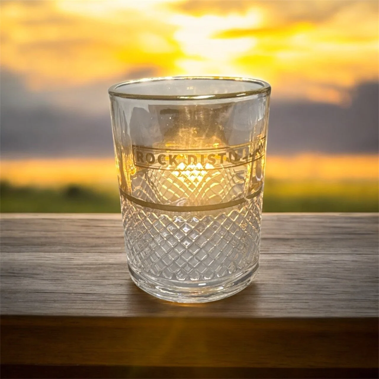 Rum Non Bling Glass Tumbler