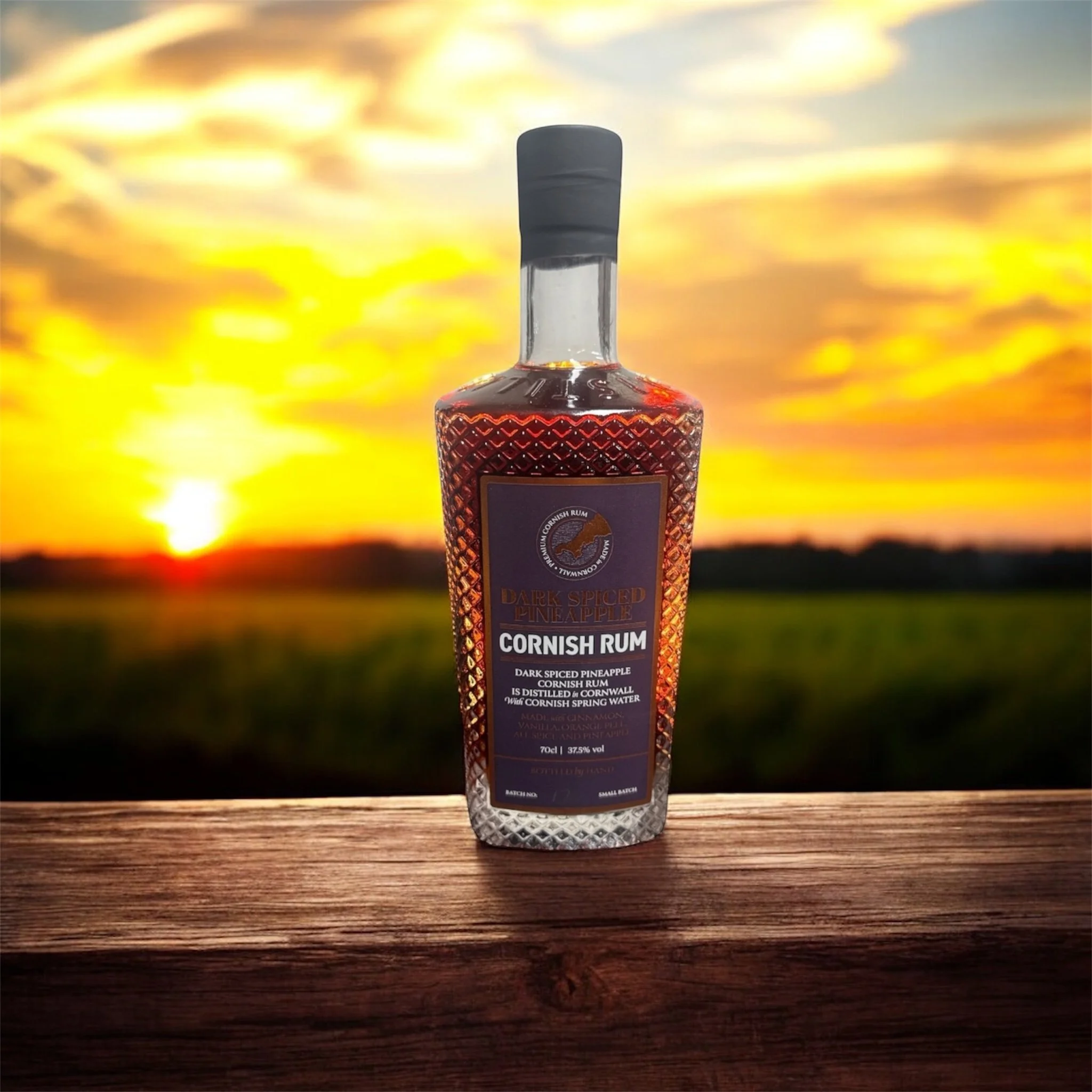 Dark Spiced Pineapple Rum 70cl