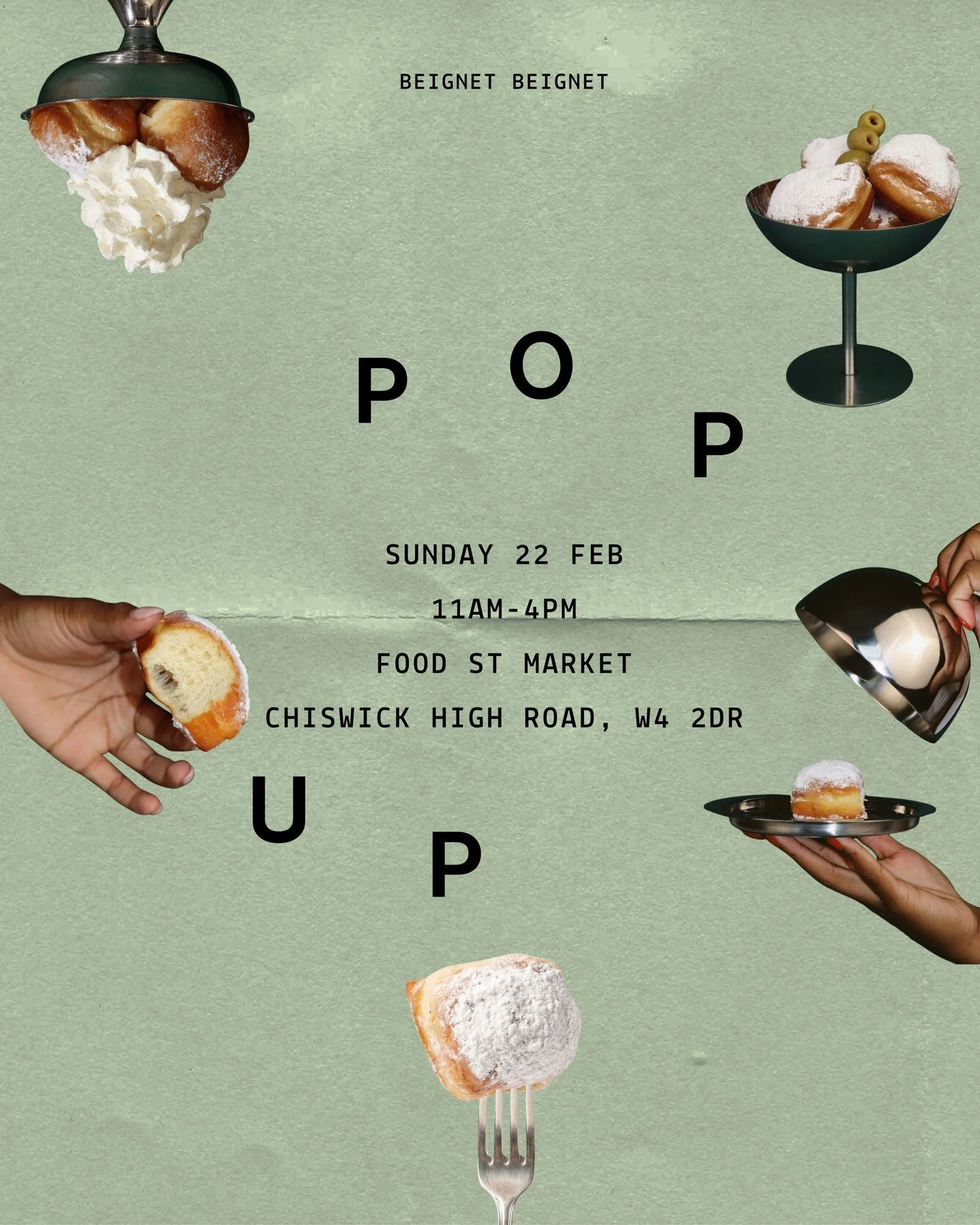 Sunday 22 February &ndash; we&rsquo;re officially popping up for the very first time 🎉

Catch us at Food St Market from 11am&ndash;4pm for our debut launch. 

📍 Food St Market , 167-211 Chiswick High Rd, W4 2DR
🗓 Sunday 22 Feb
⏰ 11am&ndash;4pm

Br