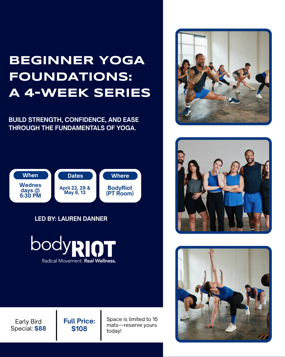 Hot Pilates + Bia Blends Pop-Up