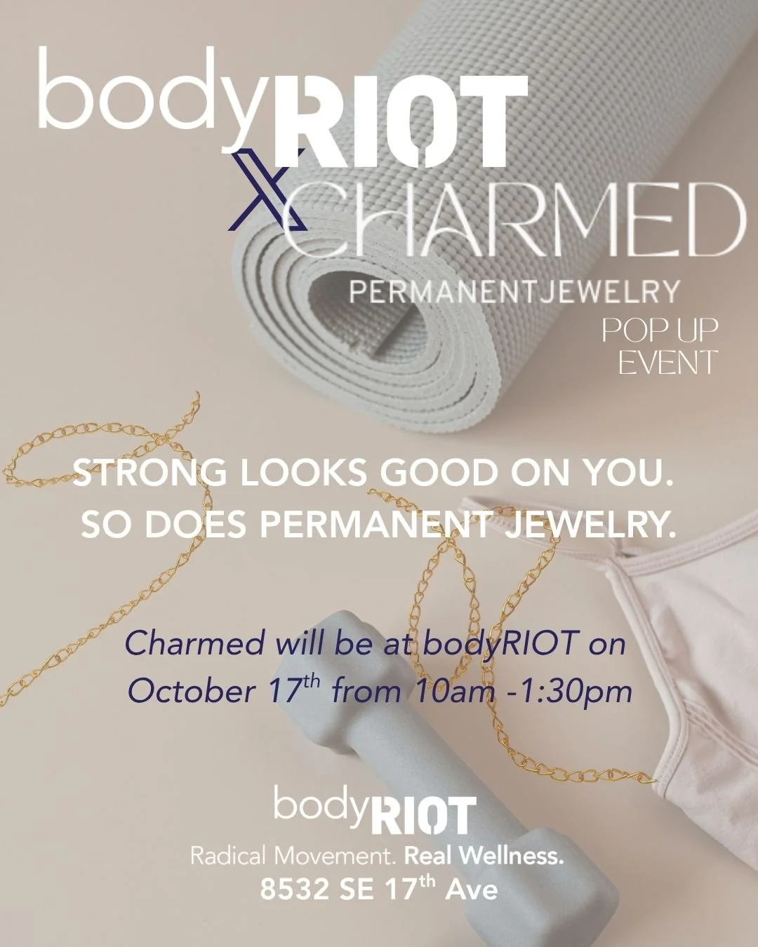 CHARMED PERMANENT JEWELRY POP-UP