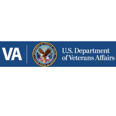 U.S. Department of Veterans Affairs logo with the VA initials and seal.