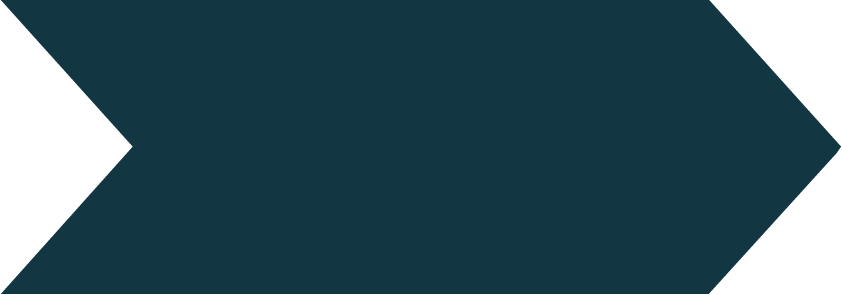 A dark teal arrow pointing to the right.