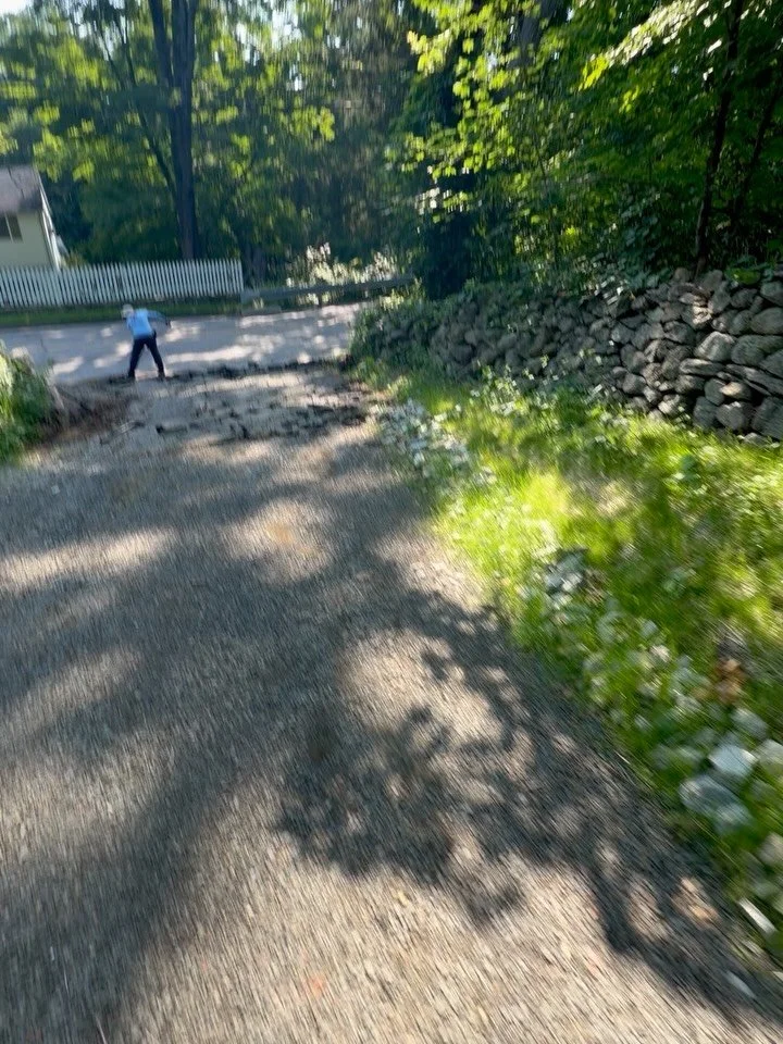 Nothing makes us happier than earning a client&rsquo;s trust.

After completing this beautiful 3/4&rdquo; process gravel driveway for our Newtown client, they watched it perform through multiple days of heavy rain. Thanks to the proper crown, grading