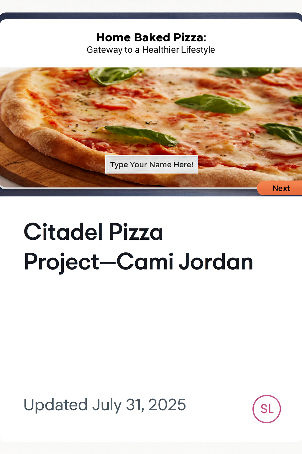 Pizza Module Tile