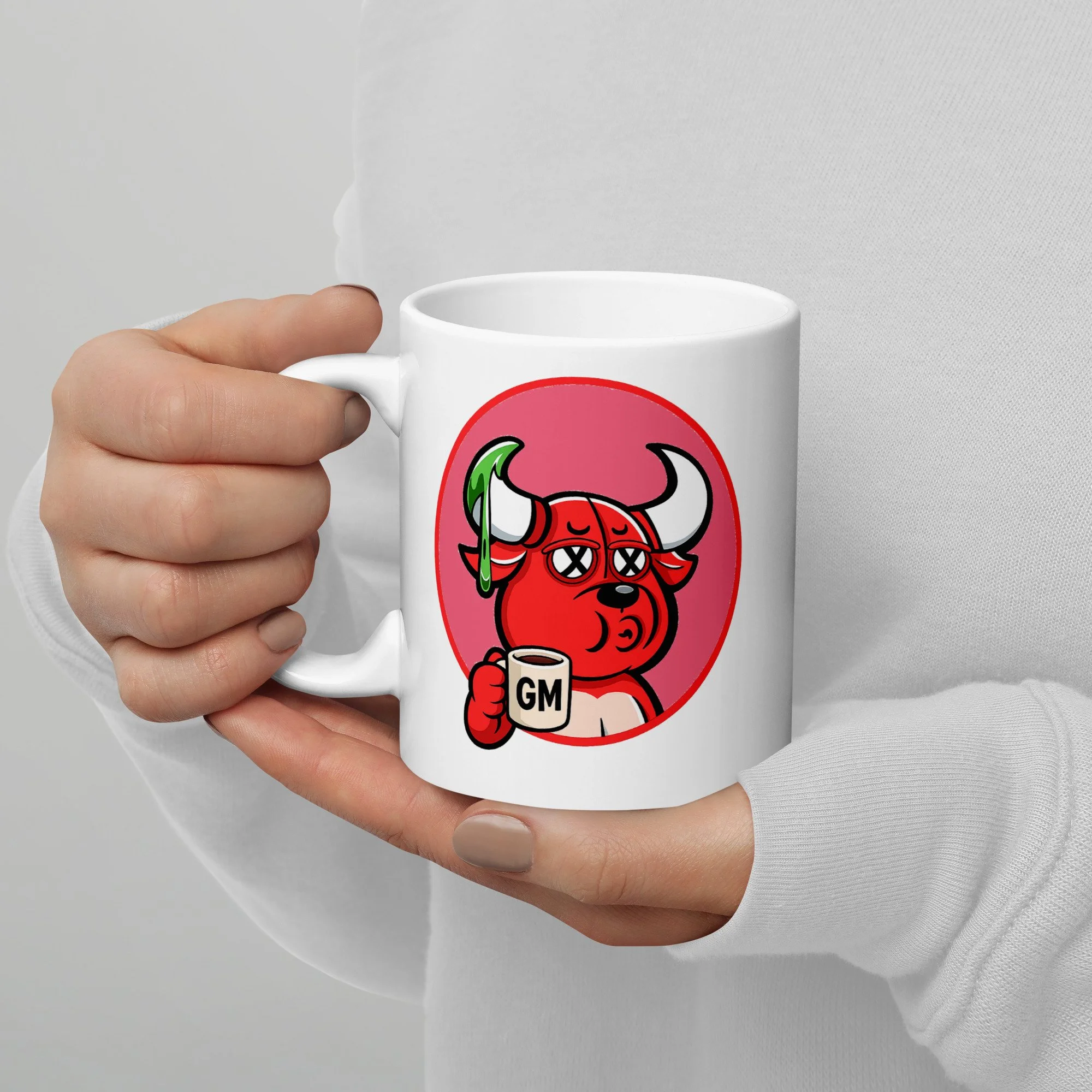 GM OG Pink BB Glossy White Mug