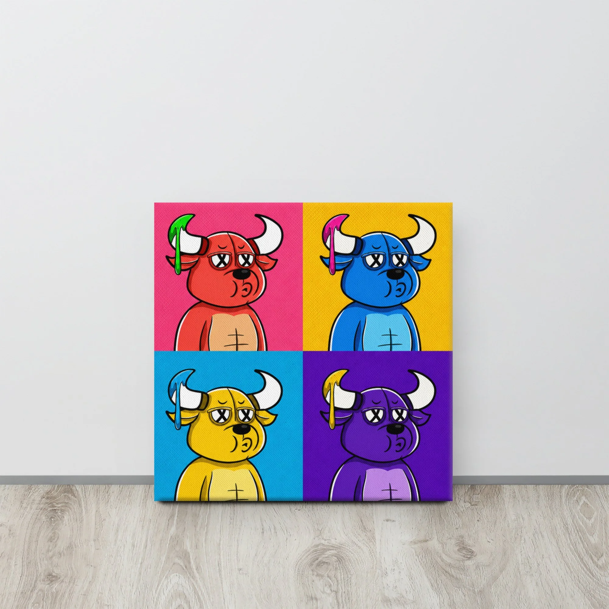BullBears Modern Art Canvas