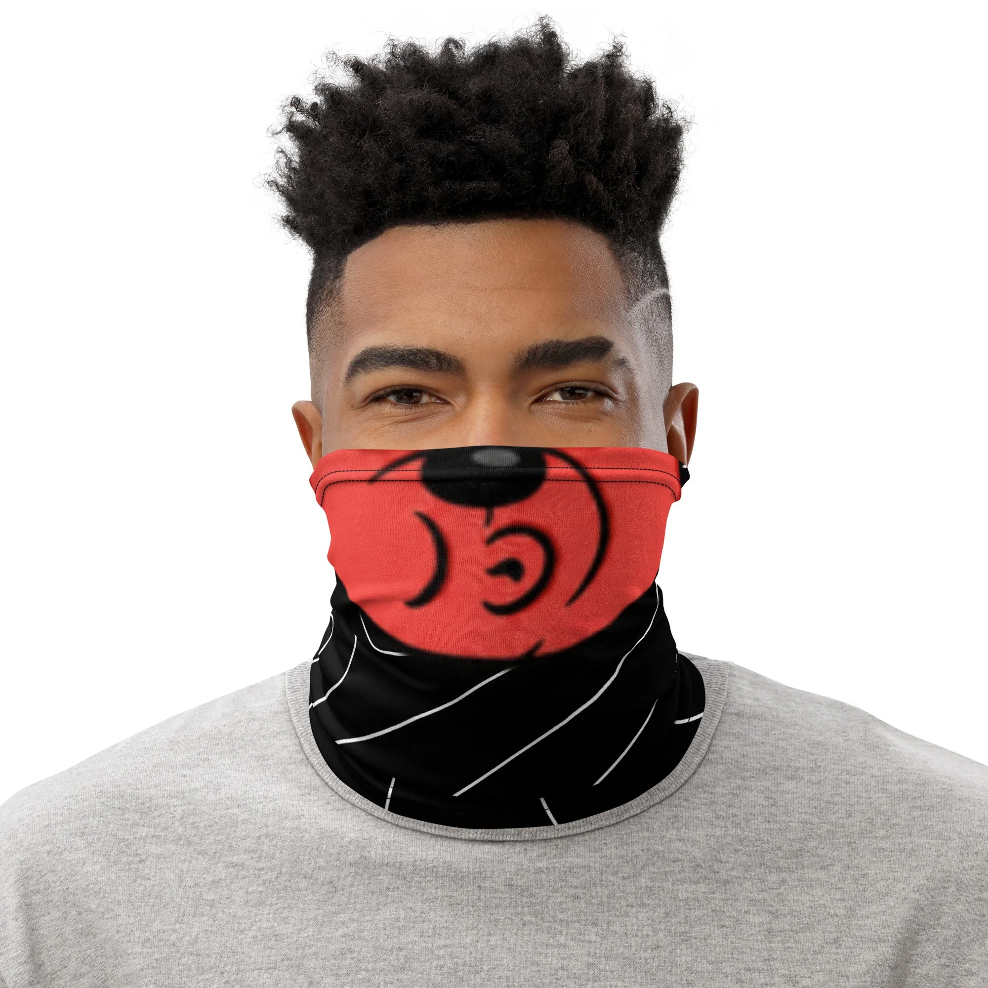 OG BullBear Midnight Topo Whistle Neck Gaiter