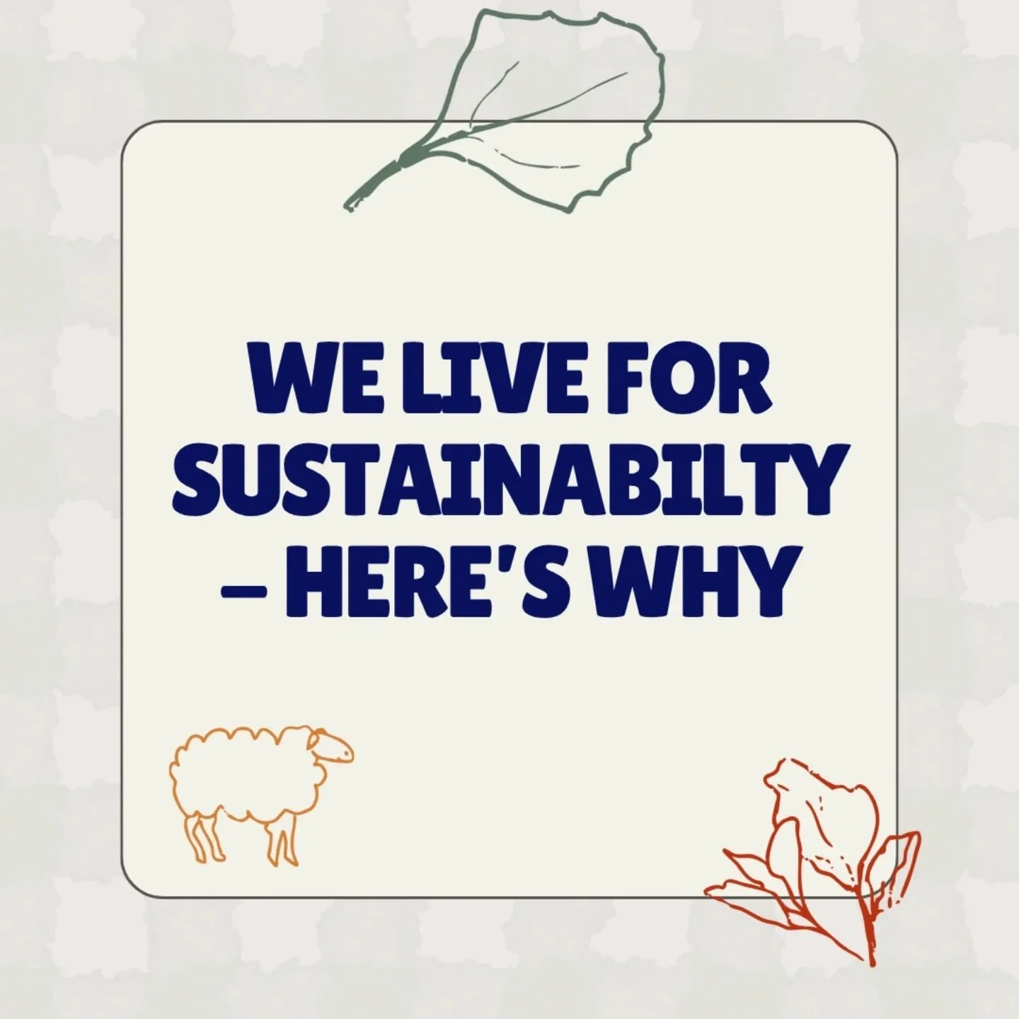 At the Saltbush Meat Company, we&rsquo;re not just here for the delicious lamb &mdash; we&rsquo;re here for the long term. 🌱

Sustainability is at the heart of everything we do.

Have a read through to see what we&rsquo;re all about.

As Ben says: &