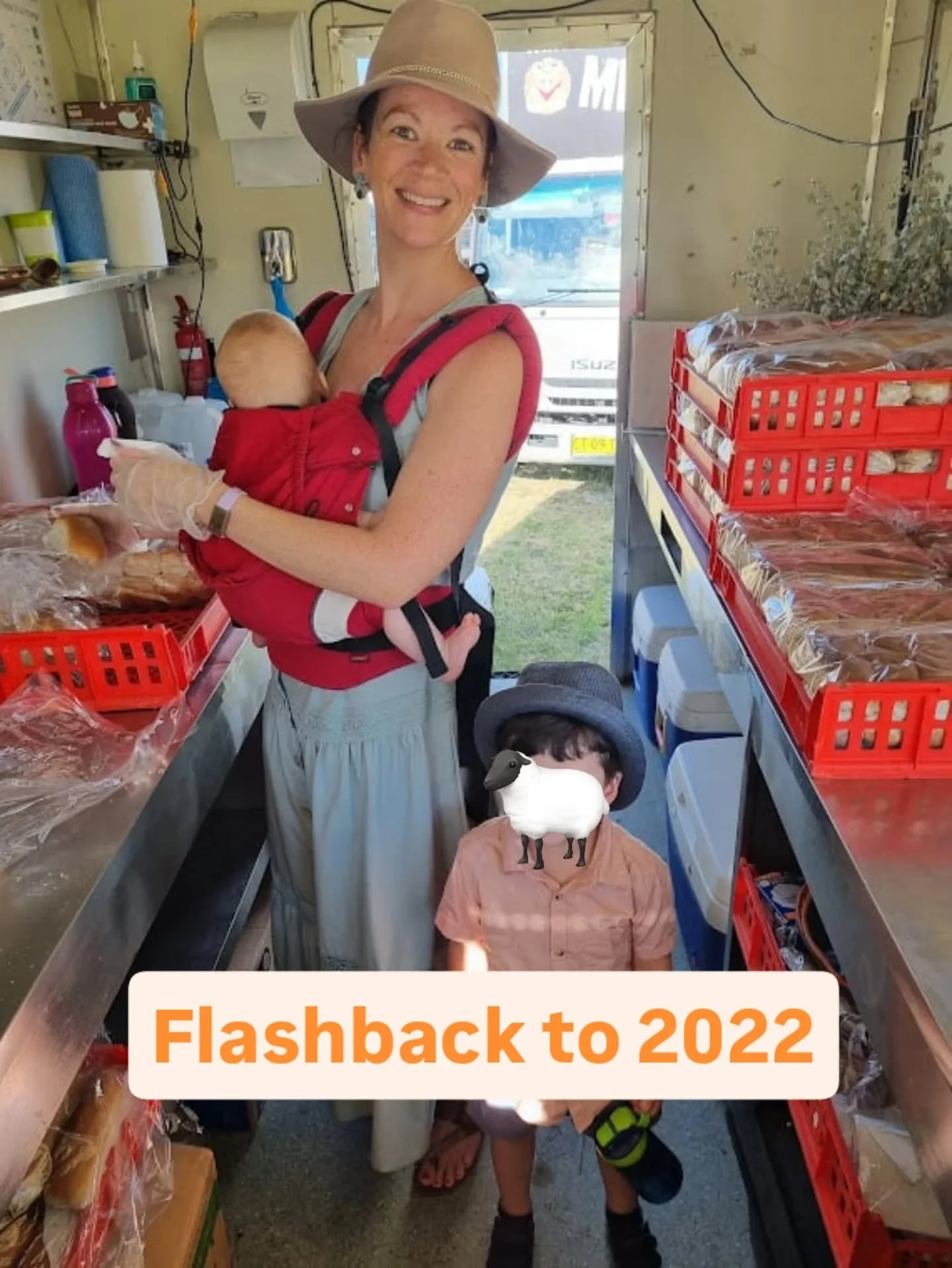 Elaine looks young and youthful here, but that&rsquo;s not the point of this post.

The point is we&rsquo;ve had the kids on the road from day dot.&nbsp;

We&rsquo;ve said it before, but we&rsquo;ll say it again, we love the family life this business