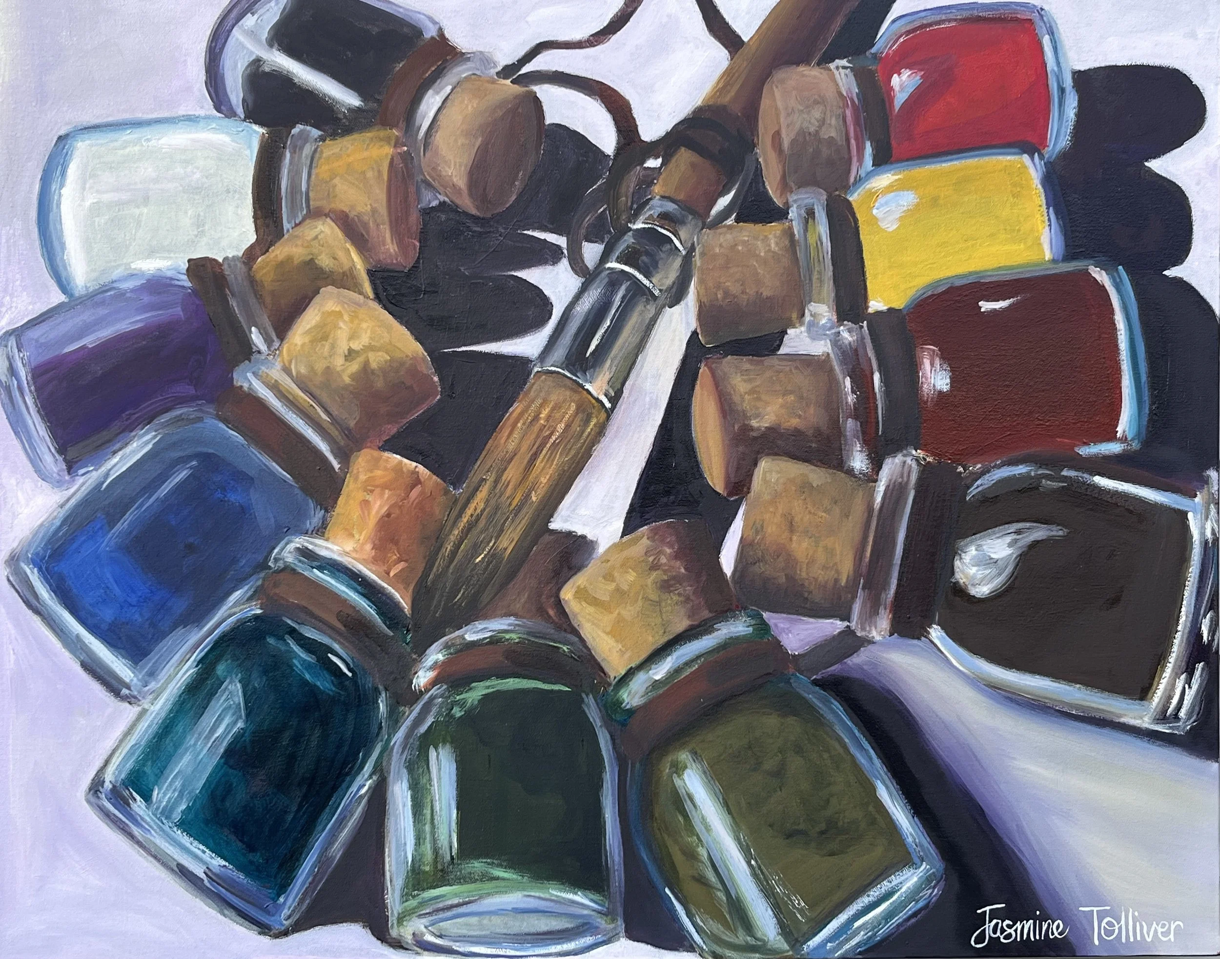 24" x 20" oil on canvas