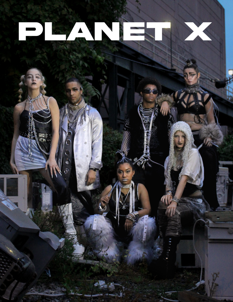 Nails on Colette and Maria for Kimiya Ehsan, Planet X shoot