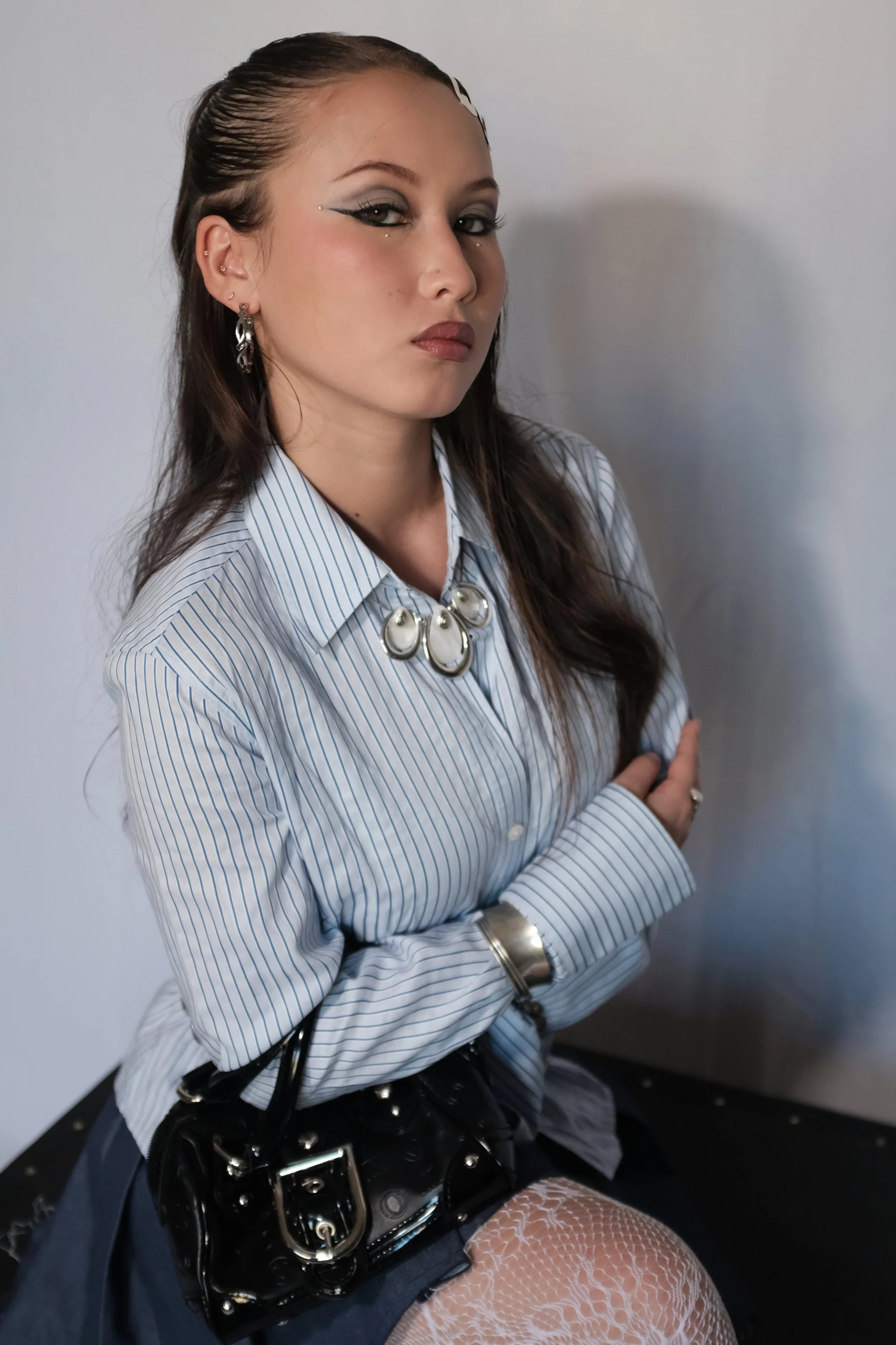 Hair on Prea for Sterling Grant, The Silver Lining Promotional Shoot