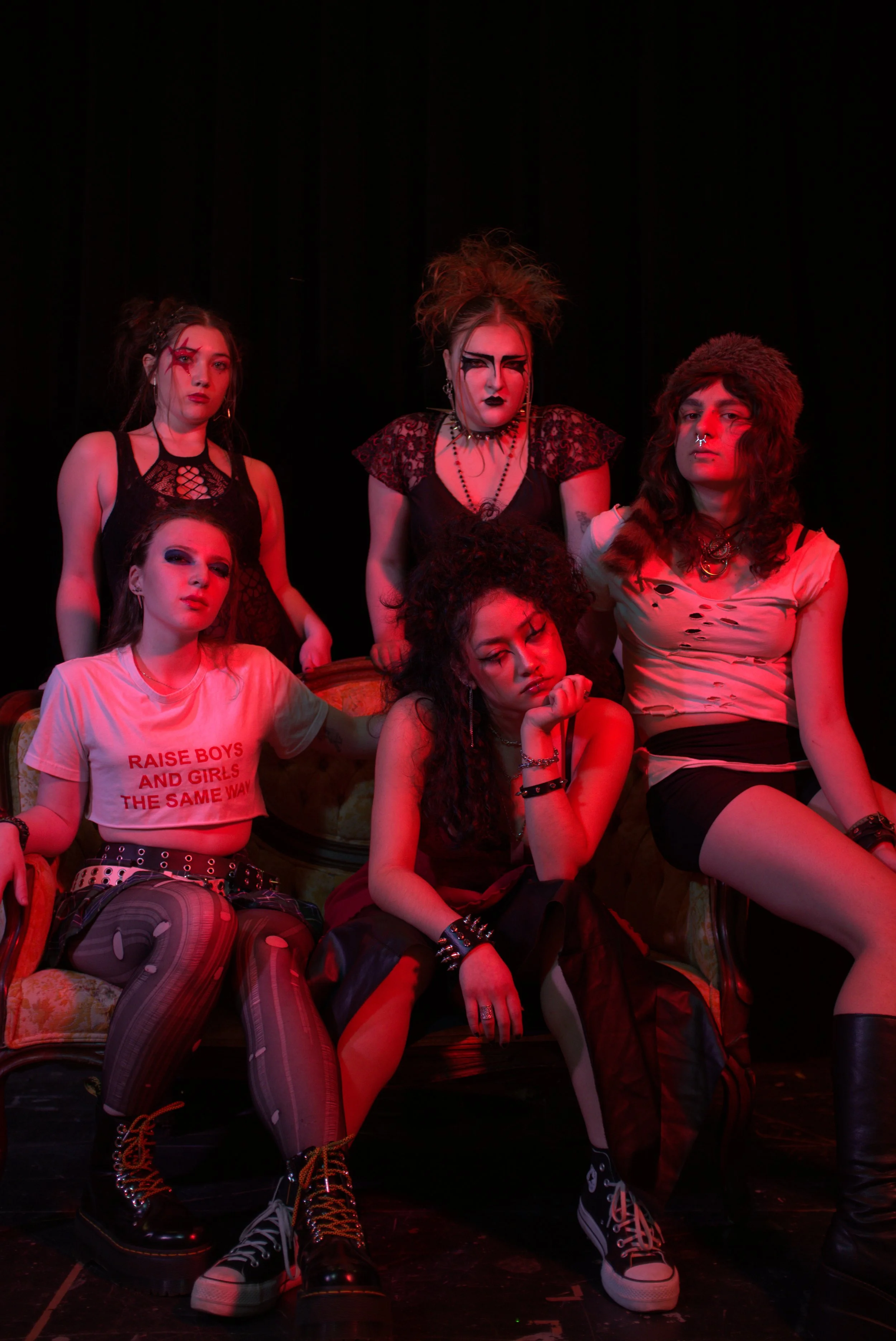 Hair on Kristina for Chayse Martino and Sienna Gallus, Nasty Grrl Photoshoot