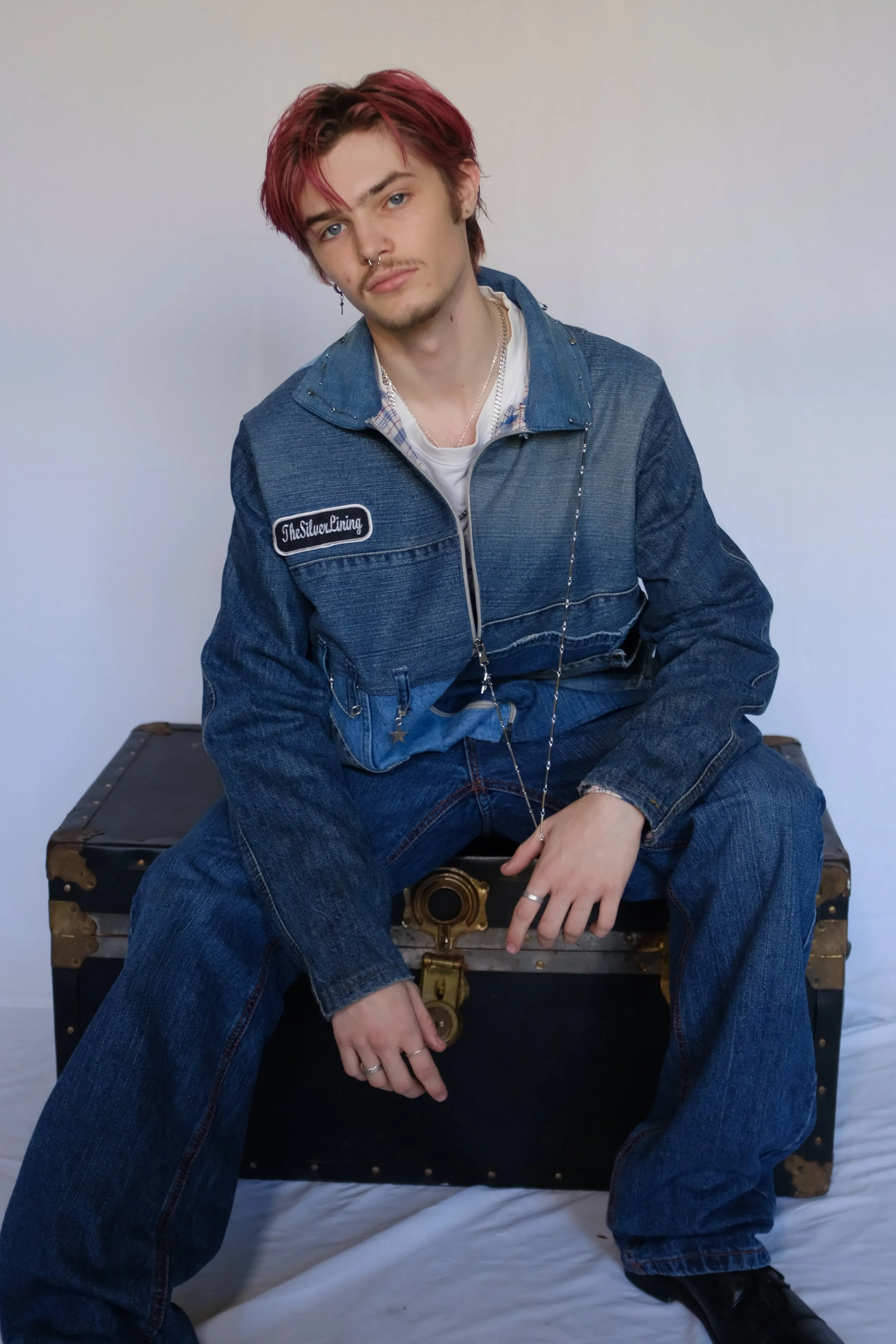 Hair on Enzo for Sterling Grant, The Silver Lining Promotional Shoot