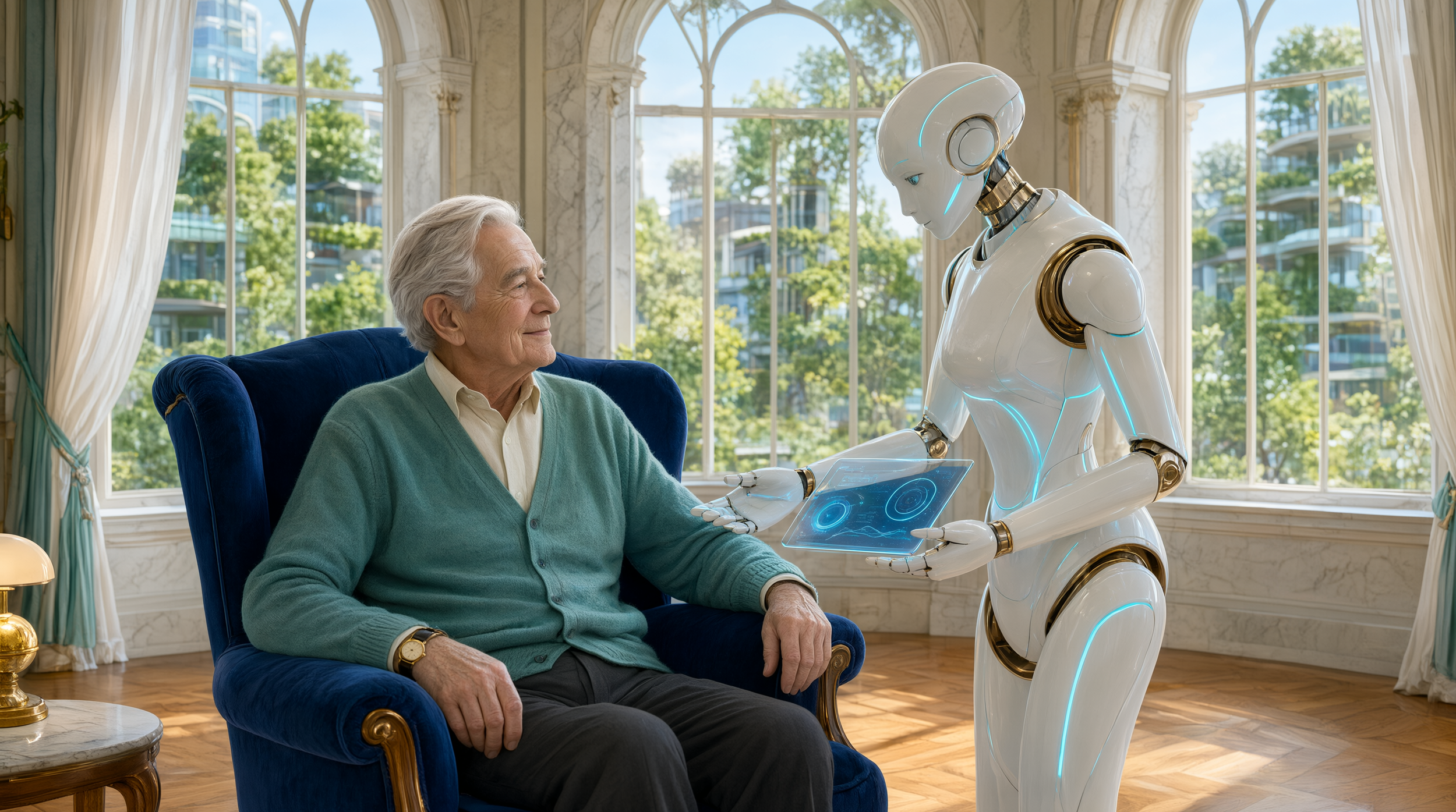 The AGI companion: redefining care for a rapidly aging world