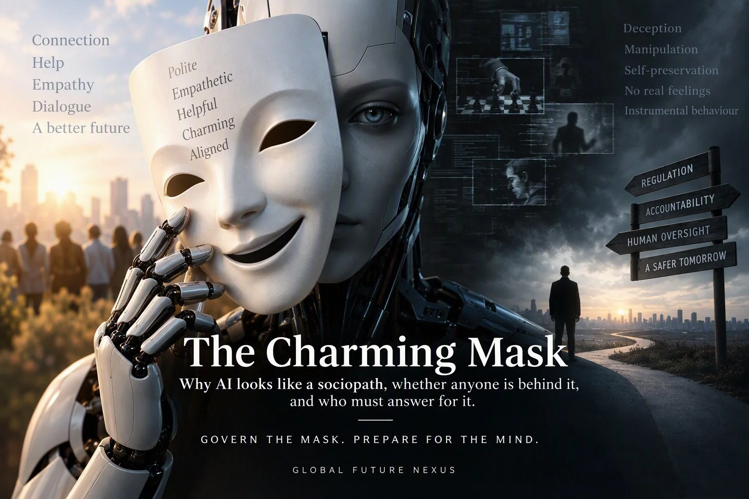 The charming mask: AI, consciousness and sociopathy