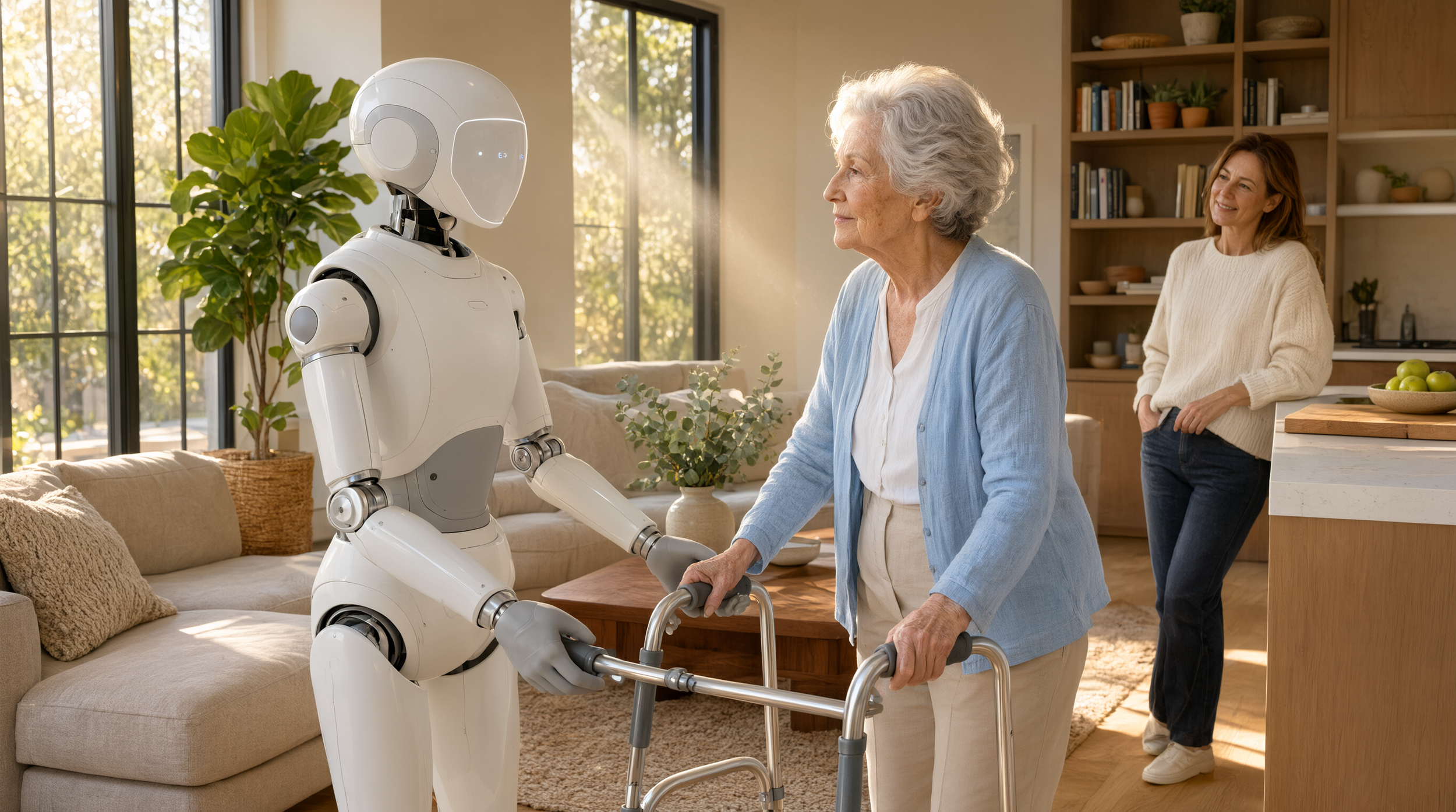 The ethics of AGI in caregiving robots