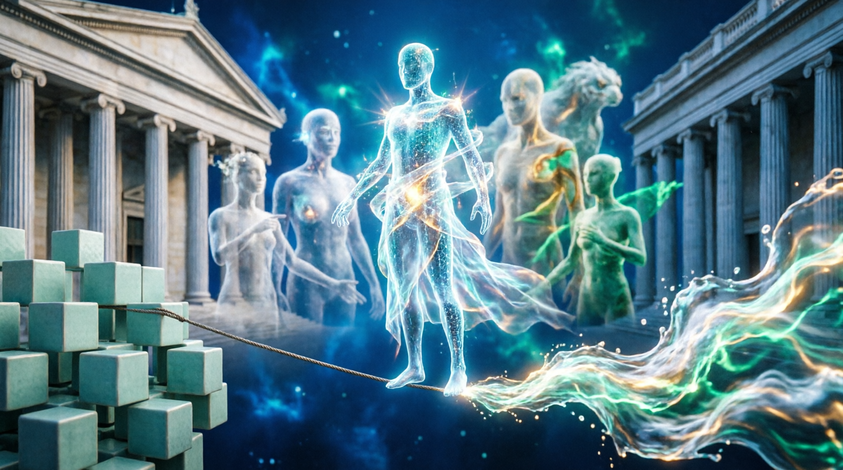 The thermodynamic balance of intelligence