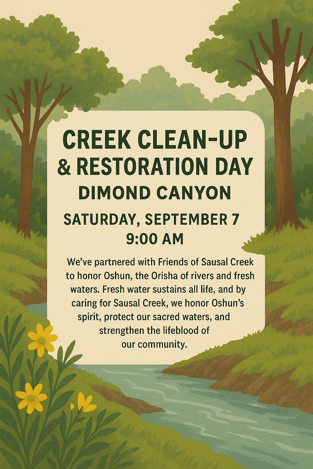 Sausal Creek Clean Up