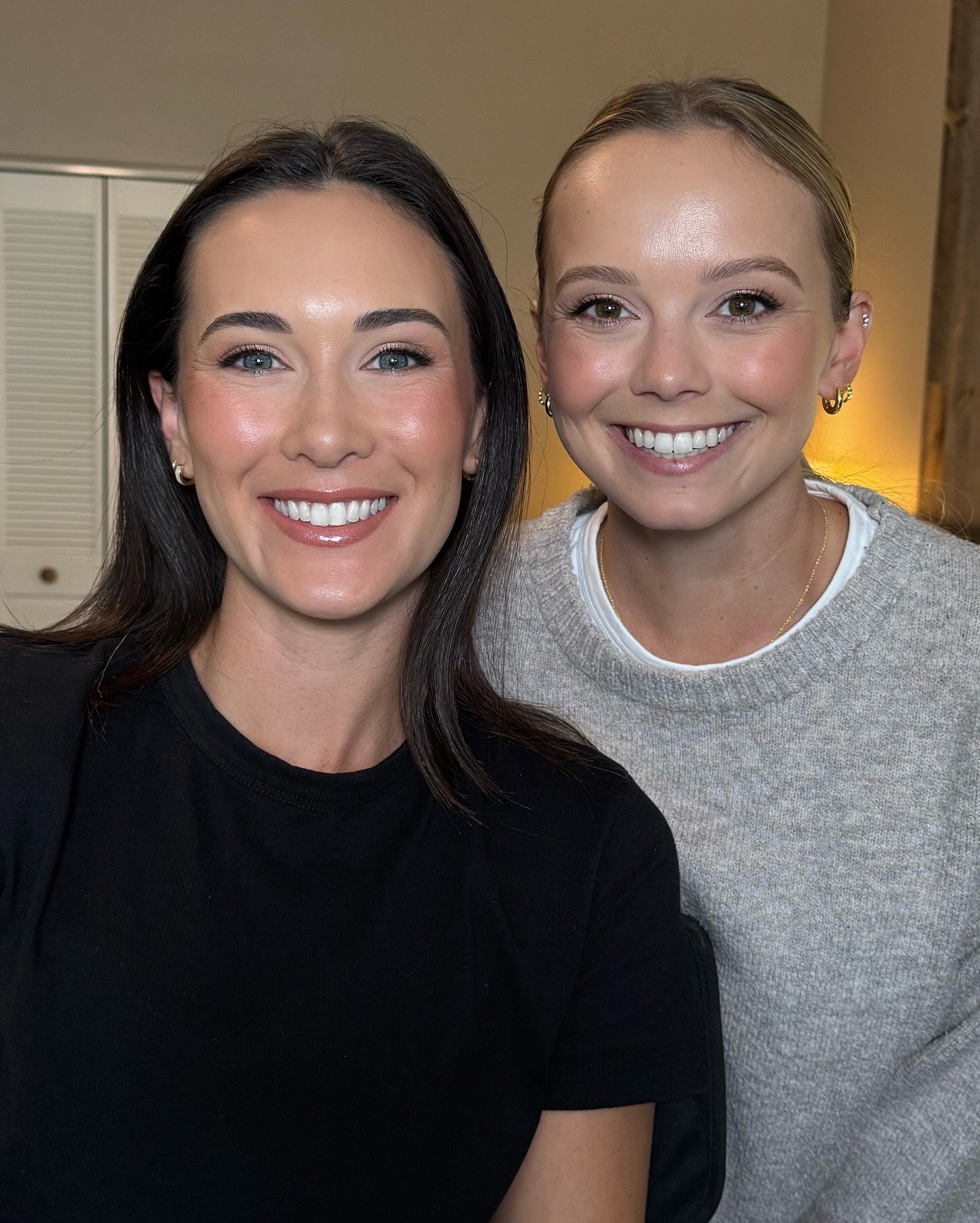 Soft and glowy glam for my 2027 brides! If this weekend was any indication, the next wedding season is going to be something unforgettable! | Makeup by Lacey l #805makeup #santabarbaramakeupartist #bridalmakeuptrial #brides