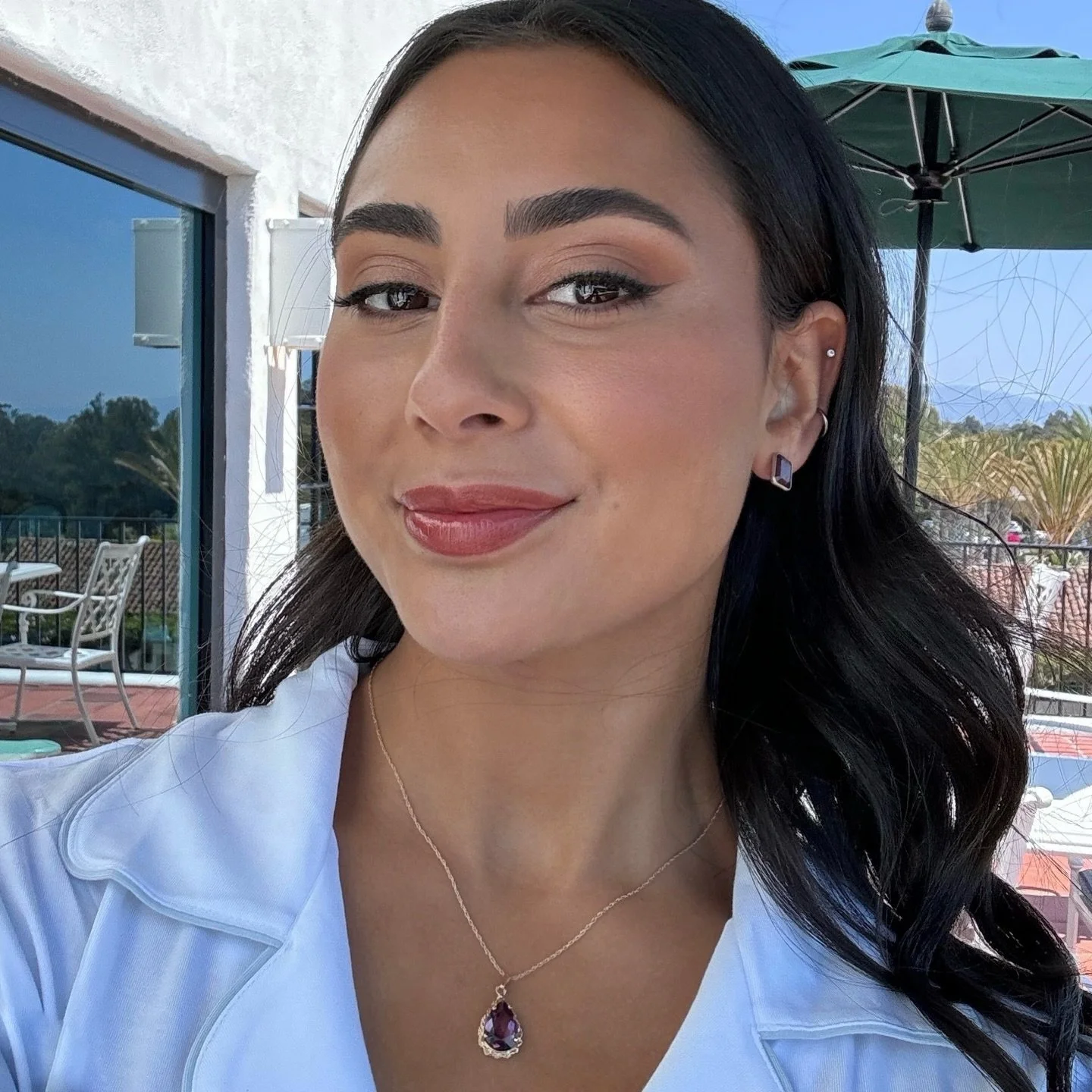 Here&rsquo;s your sign, just wing it! 😉 | Makeup by Lacey | #805makeup #santabarbaramakeupartist #montecitomakeupartist #montecitoclub #montecitowedding