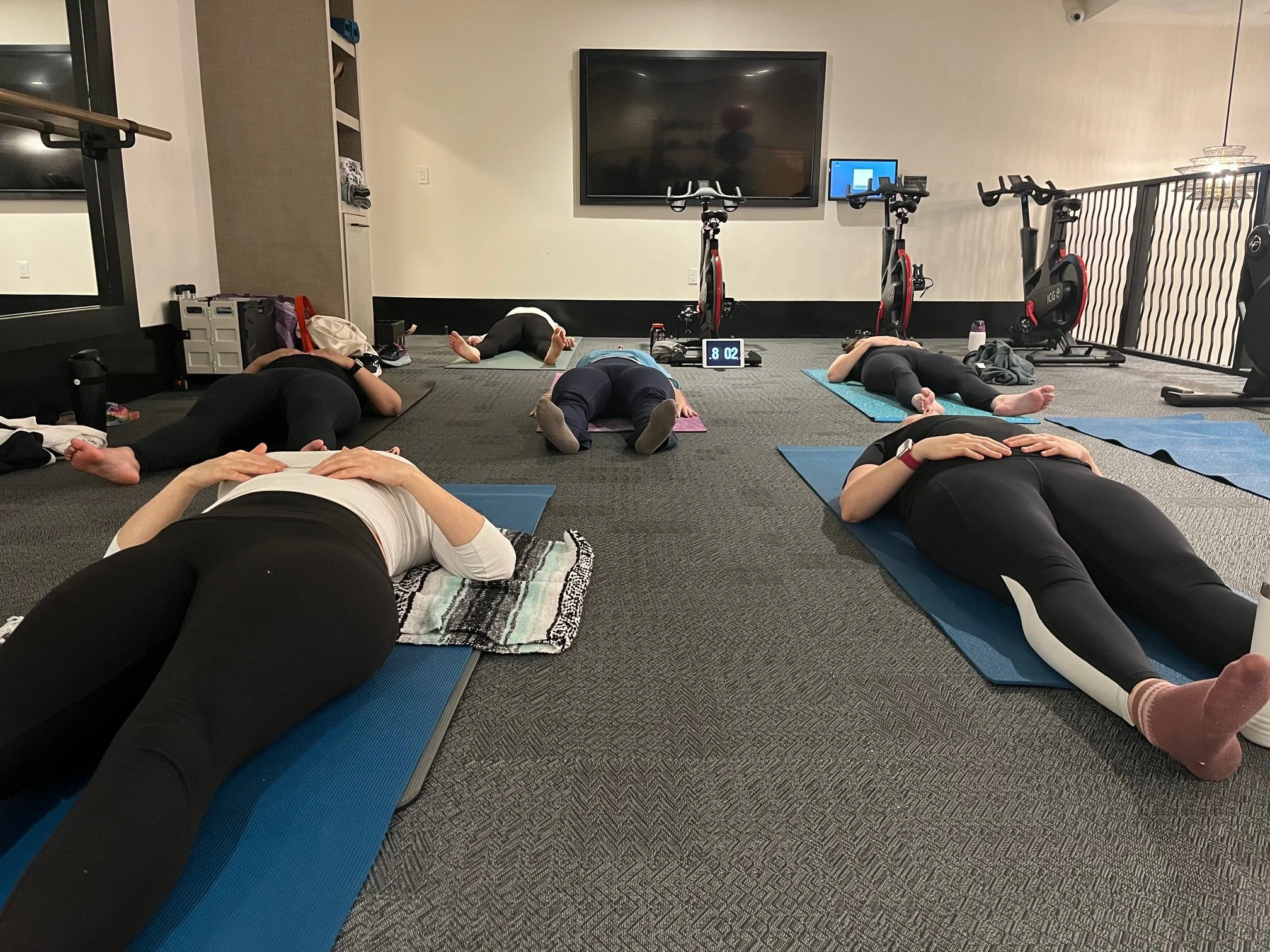 Yoga Classes at apartment complex in Santa Ana