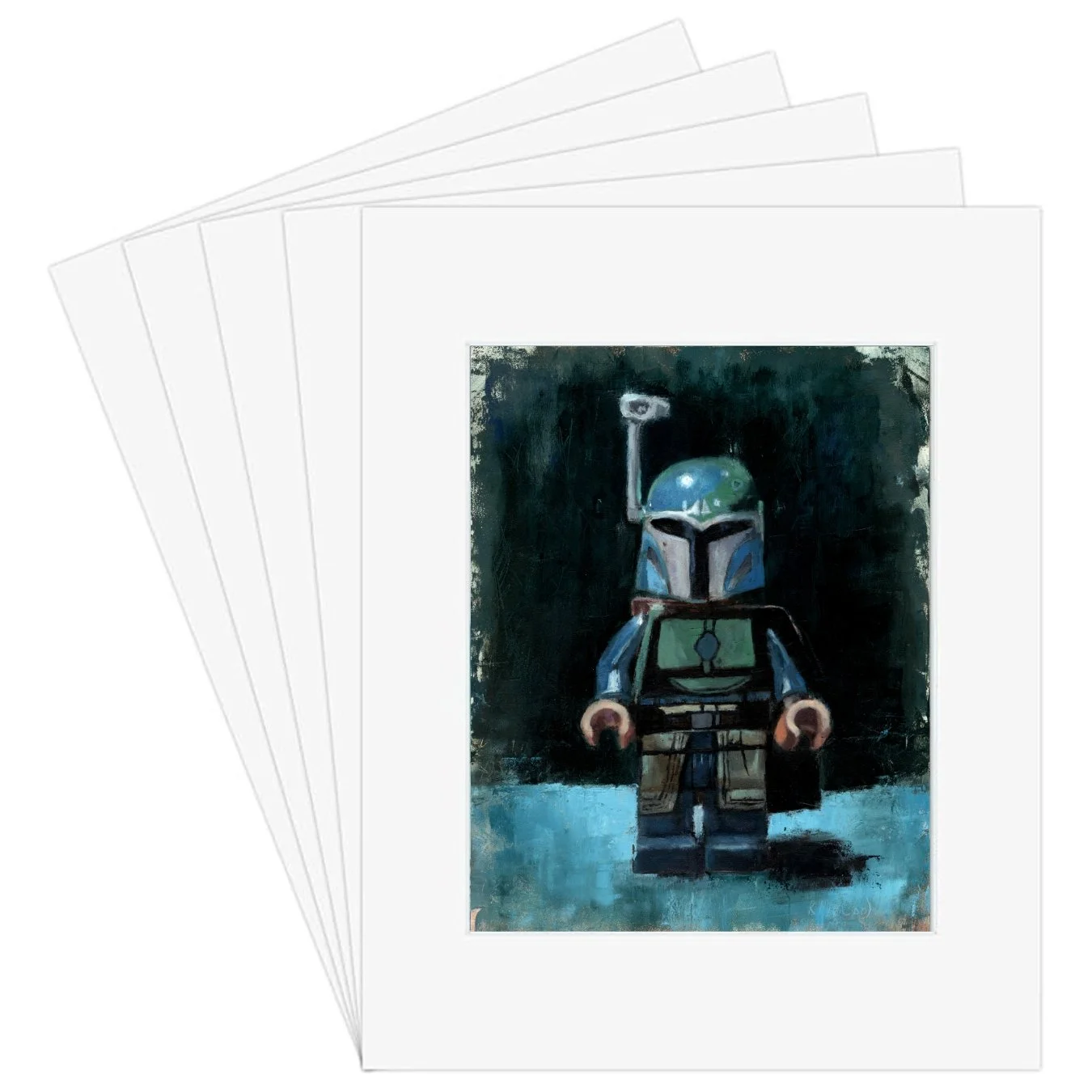 Print - Lego Boba Fett
