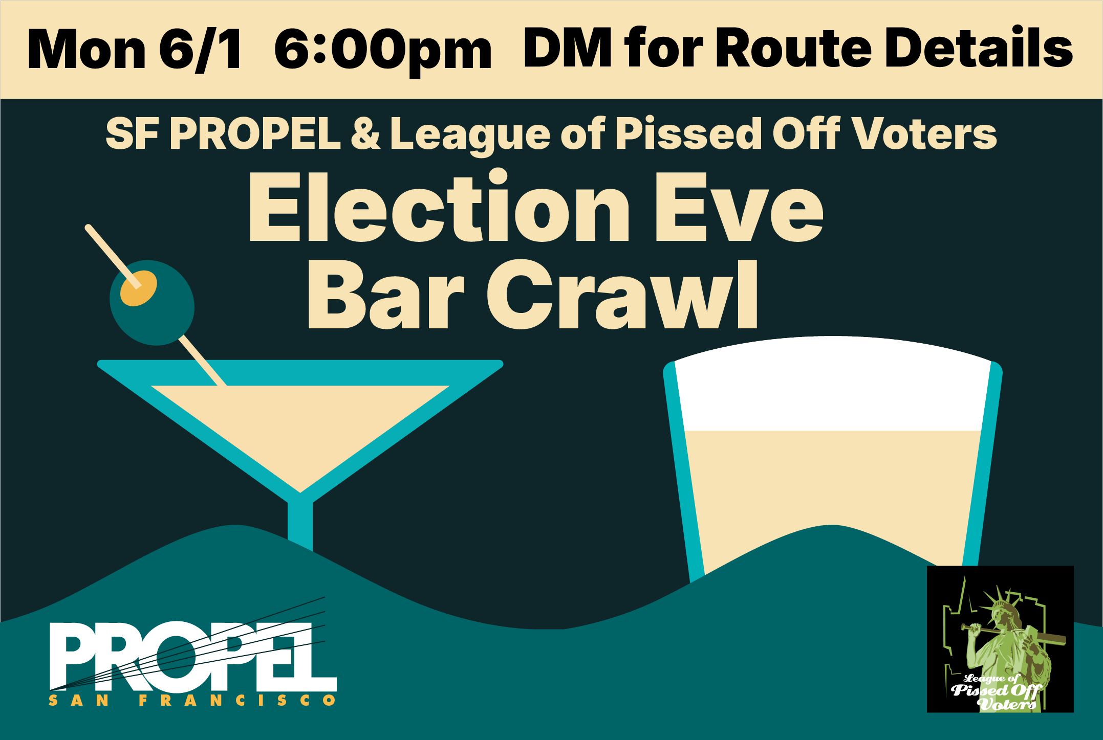 Election Eve Bar Crawl